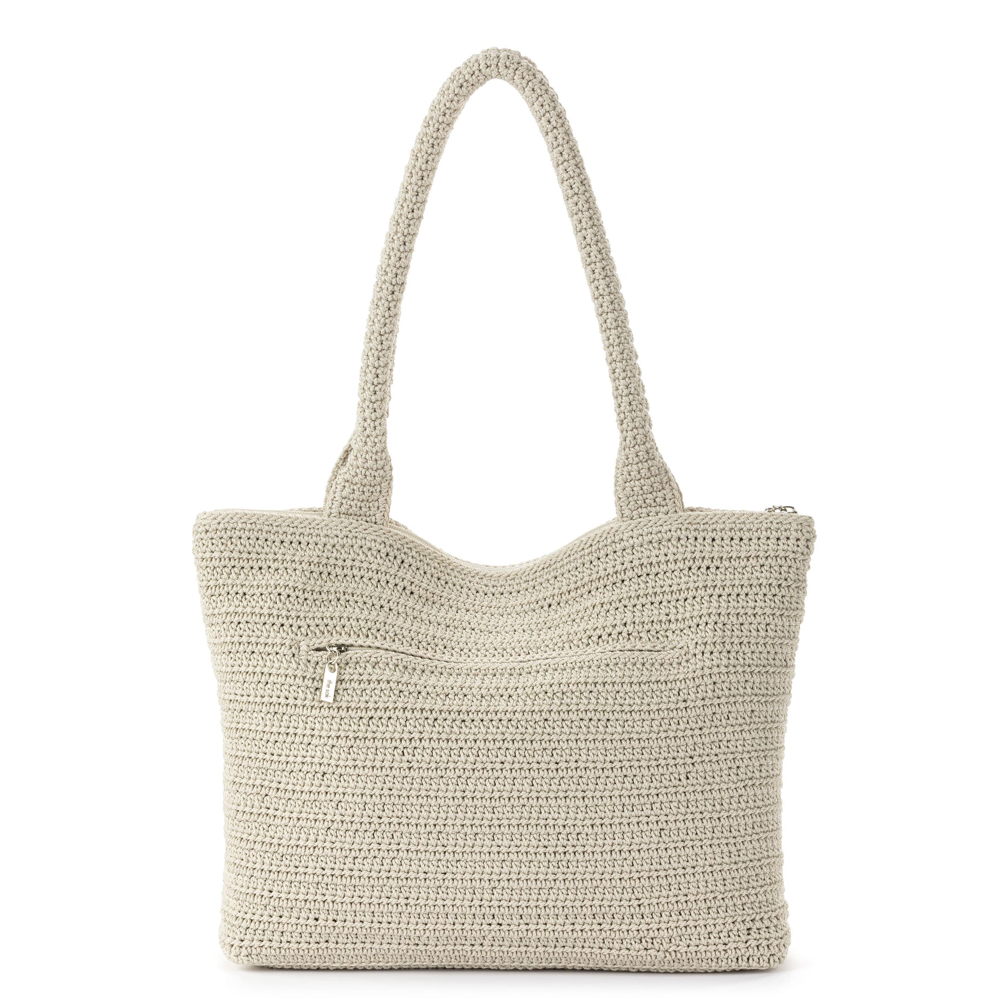 The Sak Crafted Classics Carryall Crochet - |Natural Strawberries|