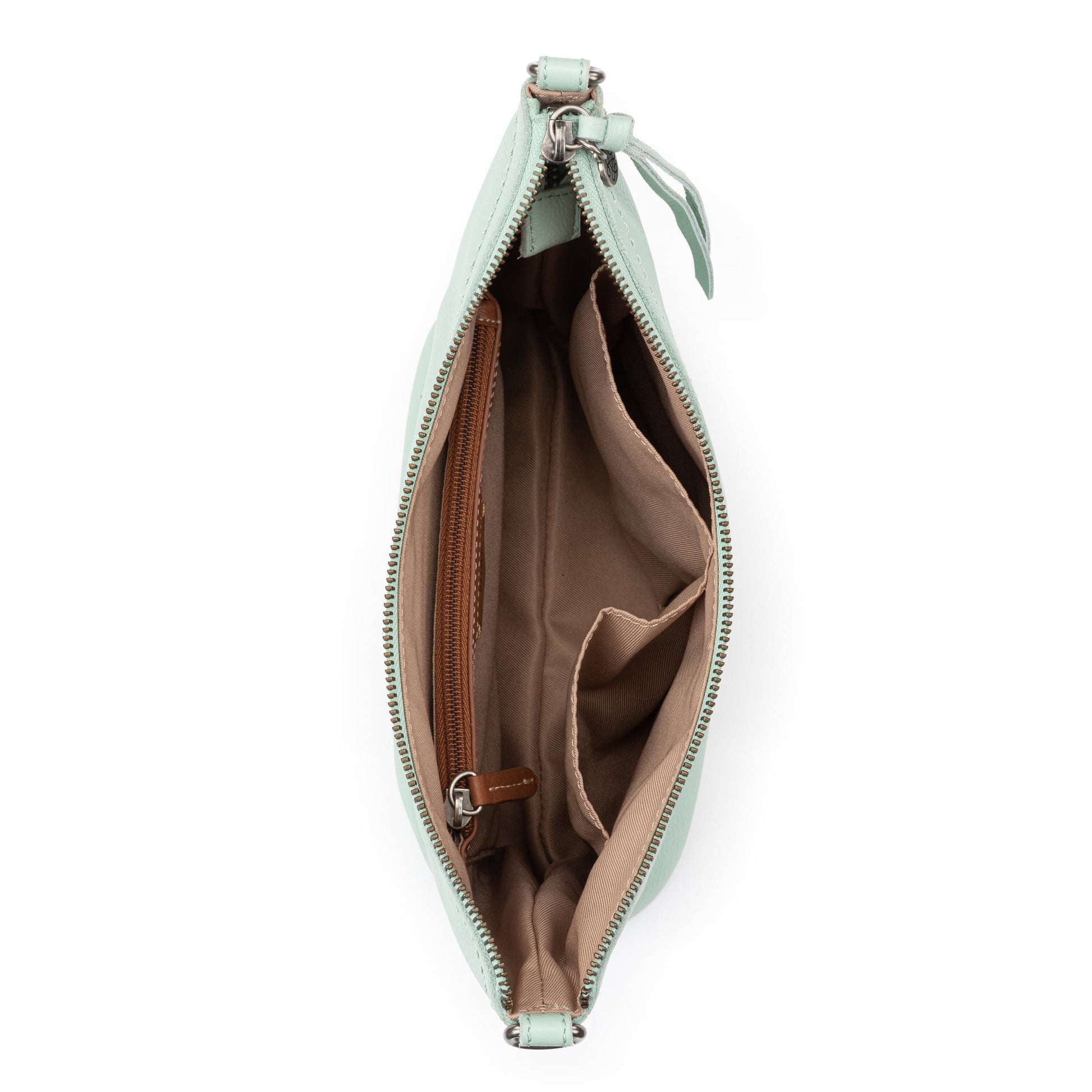 The Sak Jasmine Small Hobo Leather - |Aqua|