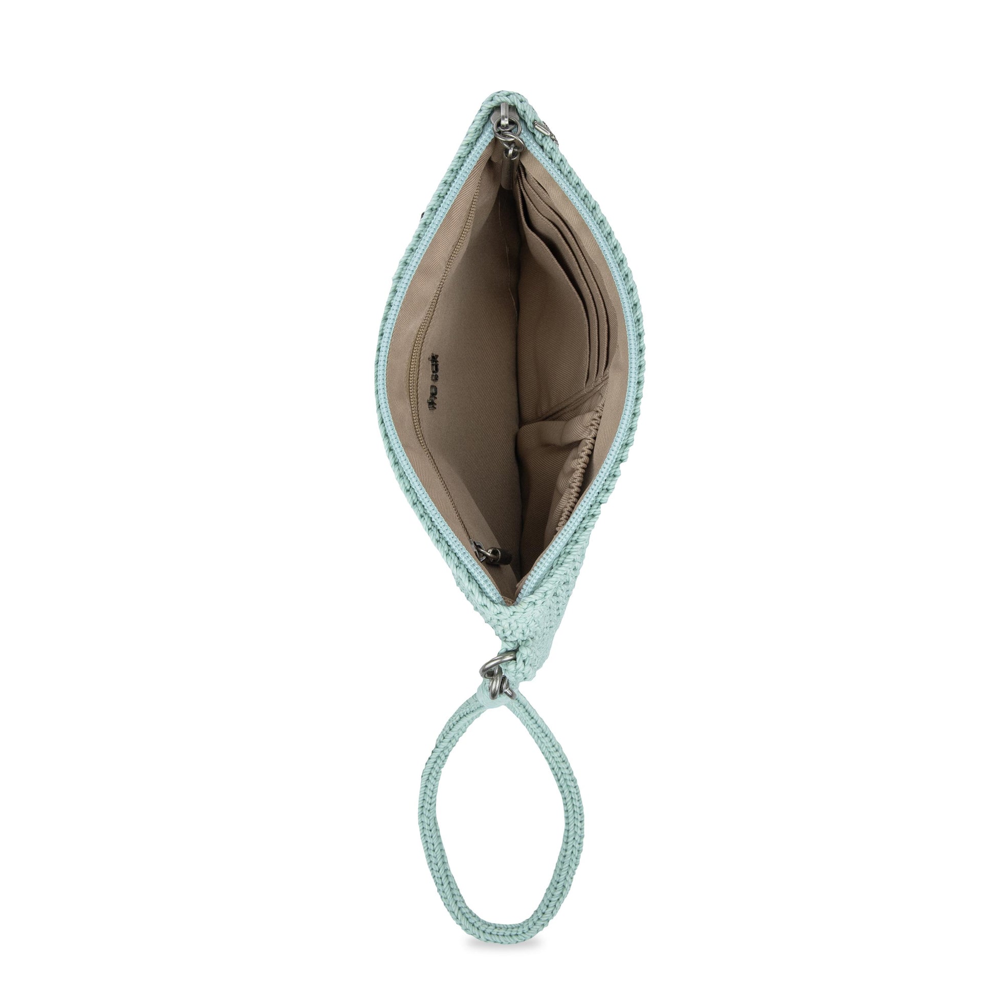 The Sak Vita Wristlet Crochet - |Aqua|