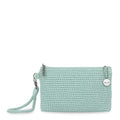 The Sak Vita Wristlet - Hand Crochet - Aqua