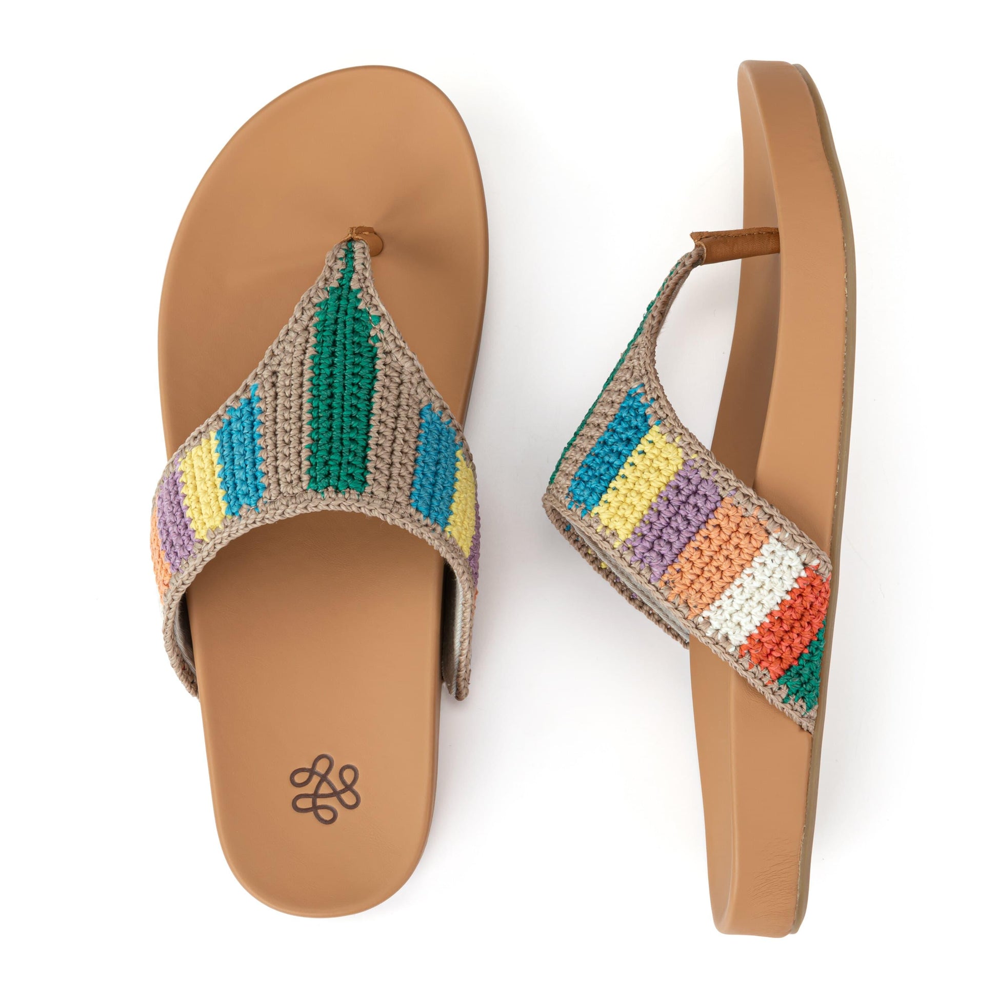 The Sak Everly Sandal Crochet - |Summertide Stripe|