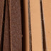 Dangles - Leather - Teak and Natural