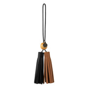 Dangles - Leather - Tobacco and Black