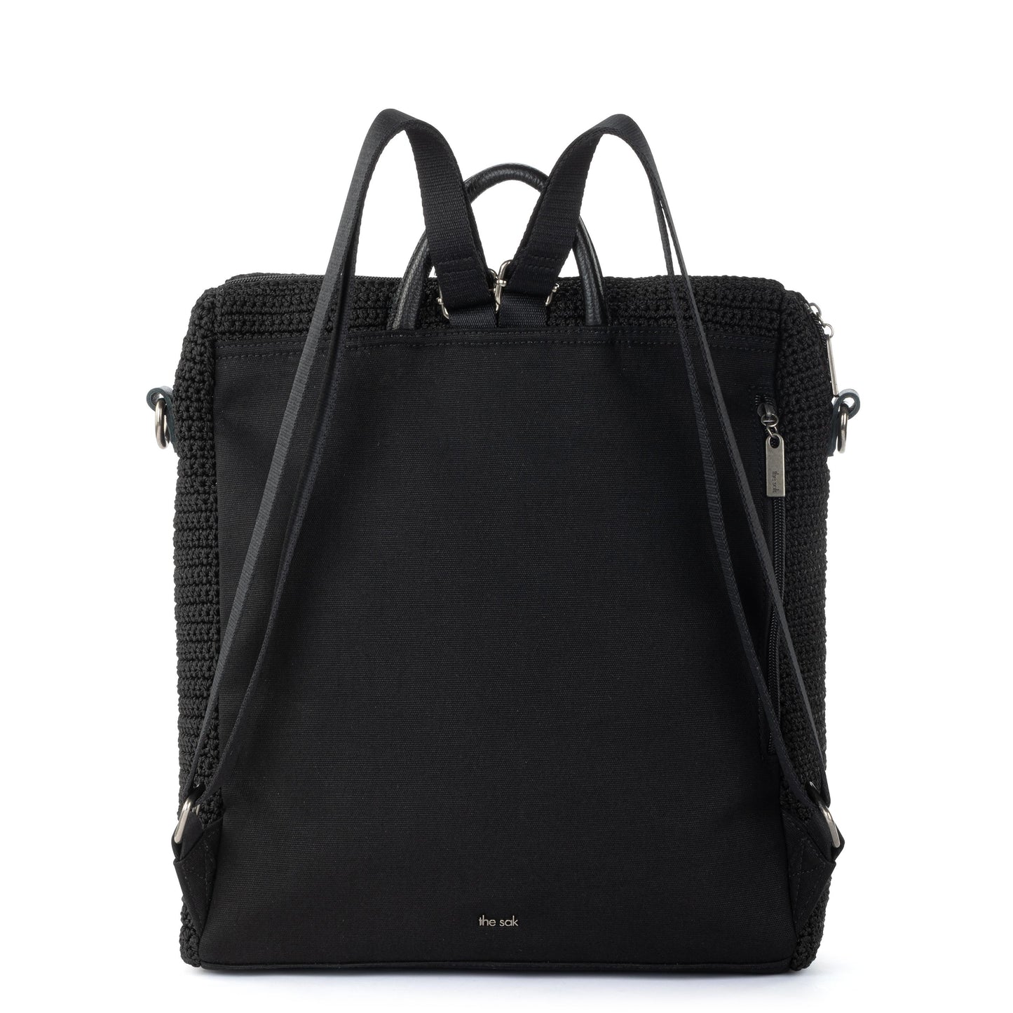 The Sak Los Feliz Backpack Crochet - |Black|