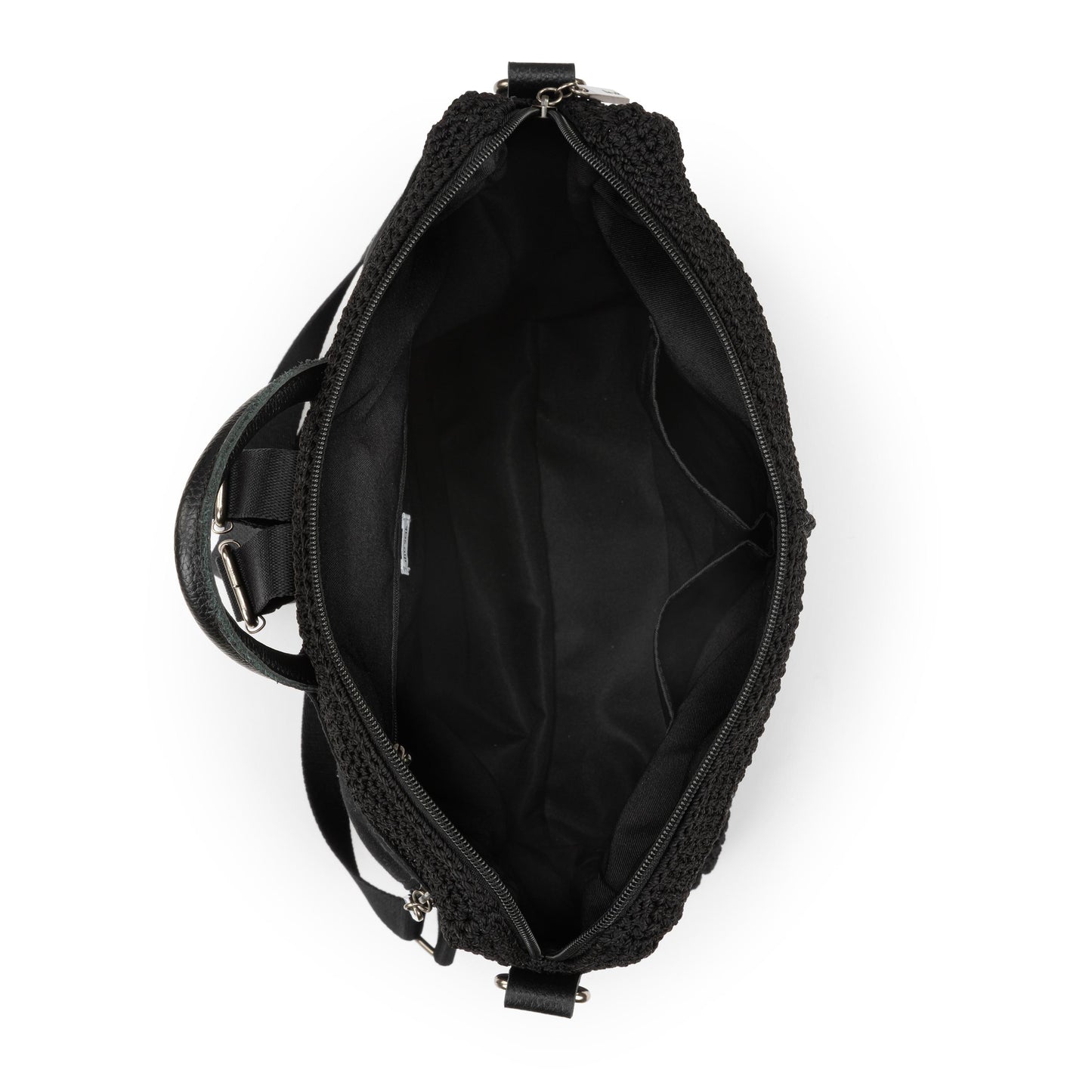 The Sak Los Feliz Backpack Crochet - |Black|