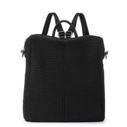 Los Feliz Backpack - Hand Crochet - Black