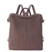 Los Feliz Backpack - Hand Crochet - Mushroom