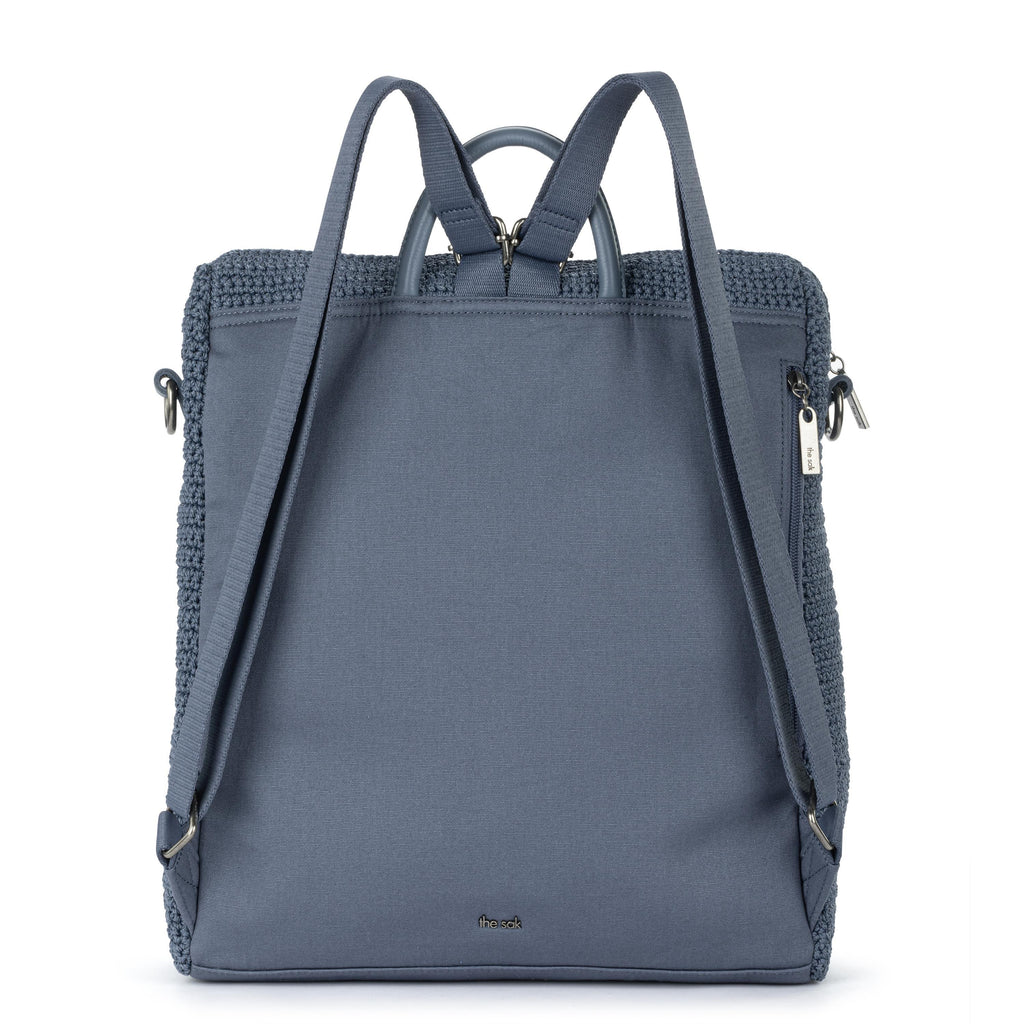 The Sak Los Feliz Backpack - Hand Crochet - Maritime