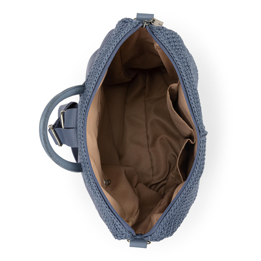 The Sak Los Feliz Backpack - Hand Crochet - Maritime
