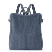 Los Feliz Backpack - Hand Crochet - Maritime