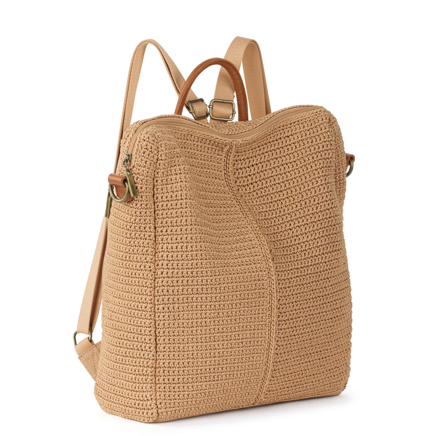 The Sak Los Feliz Backpack Crochet - |Bamboo|