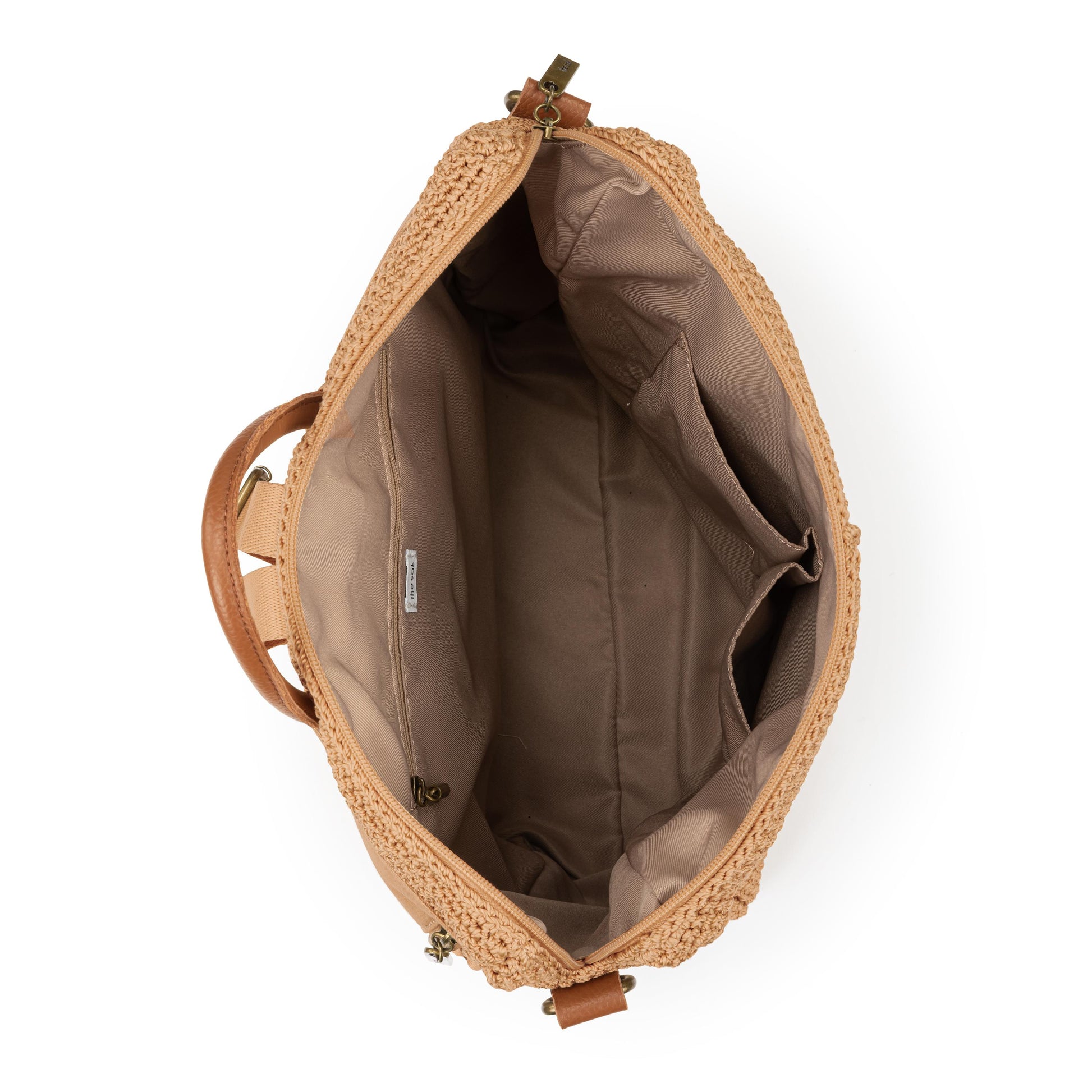 The Sak Los Feliz Backpack Crochet - |Bamboo|