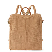 Los Feliz Backpack - Hand Crochet - Bamboo