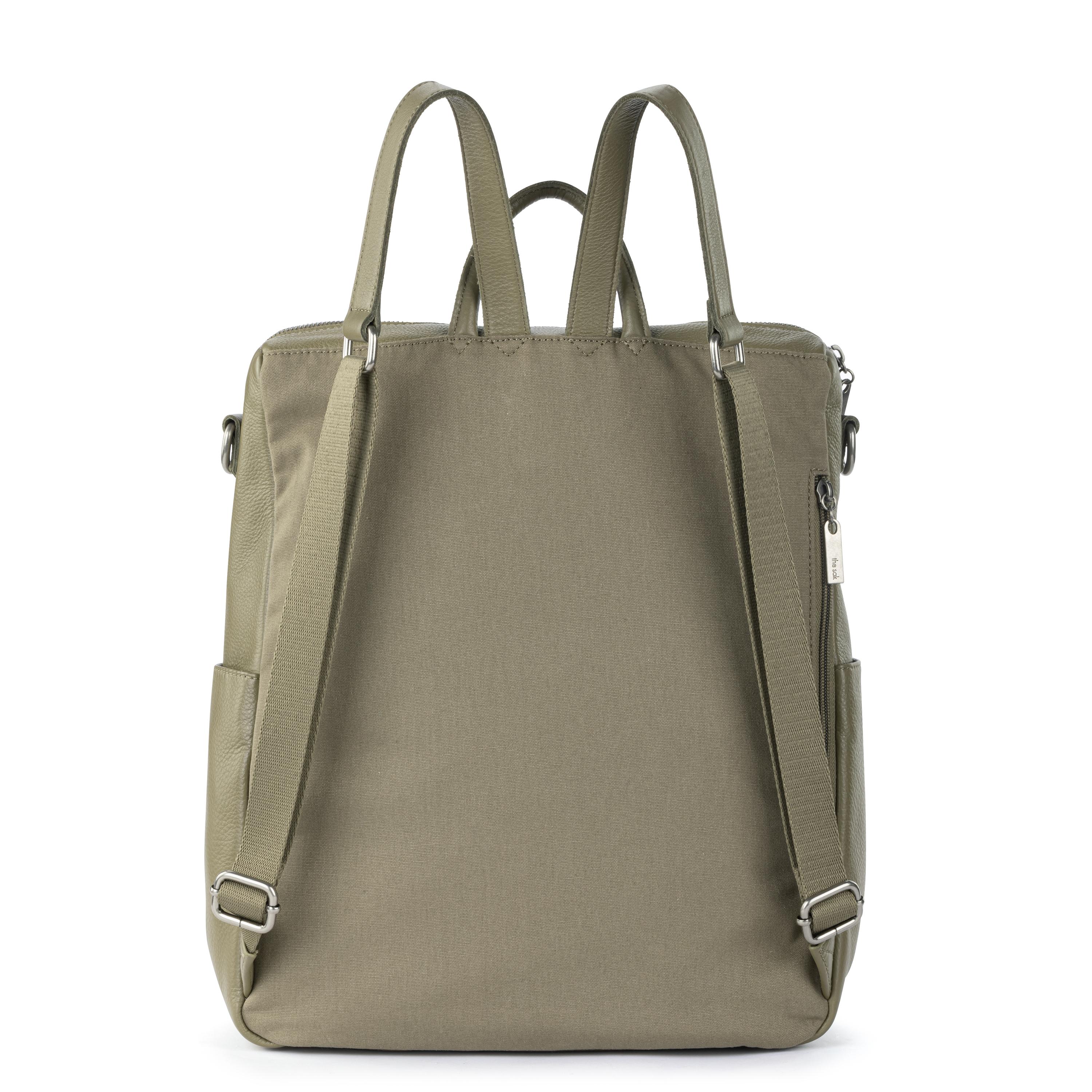 The Sak Los Feliz Backpack - Leather - Loden