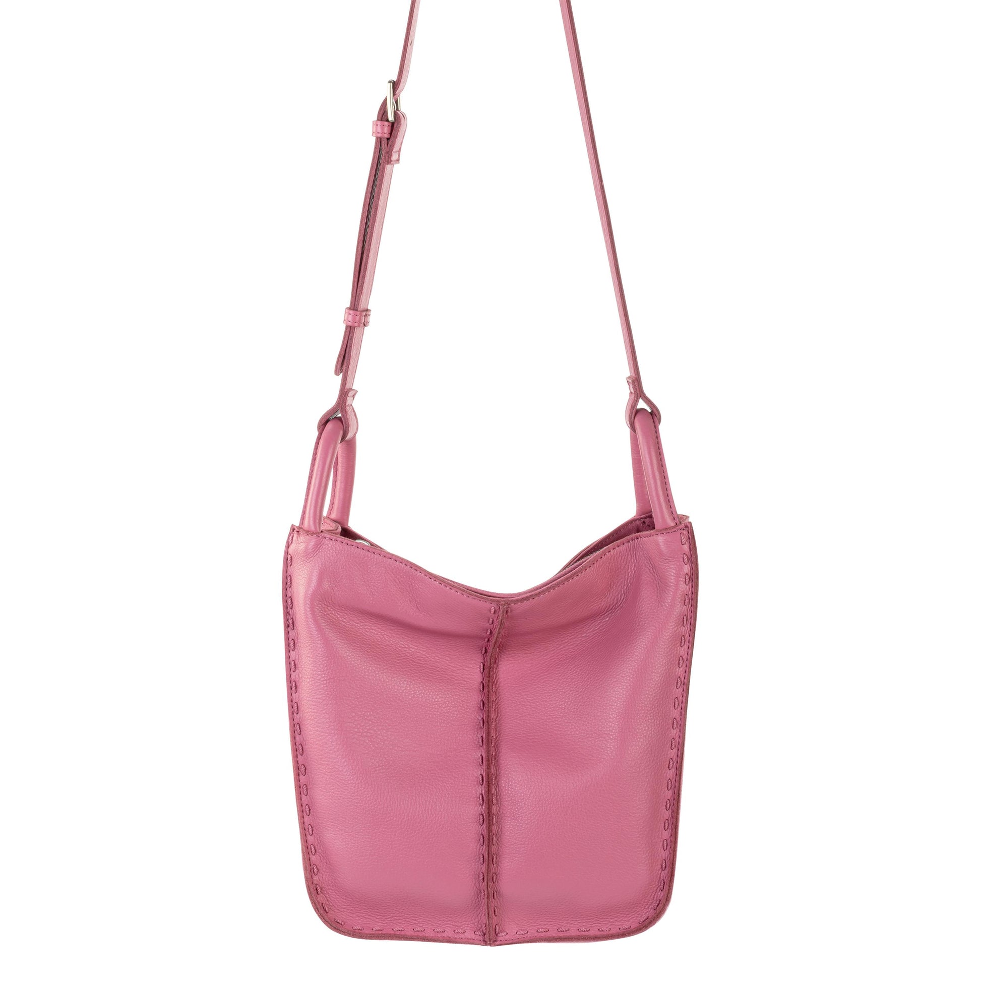 The Sak Los Feliz Slouchy Crossbody Leather - |Mulberry|
