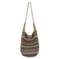 The Sak 120 Hobo - Hand Crochet - Ubud Stripe