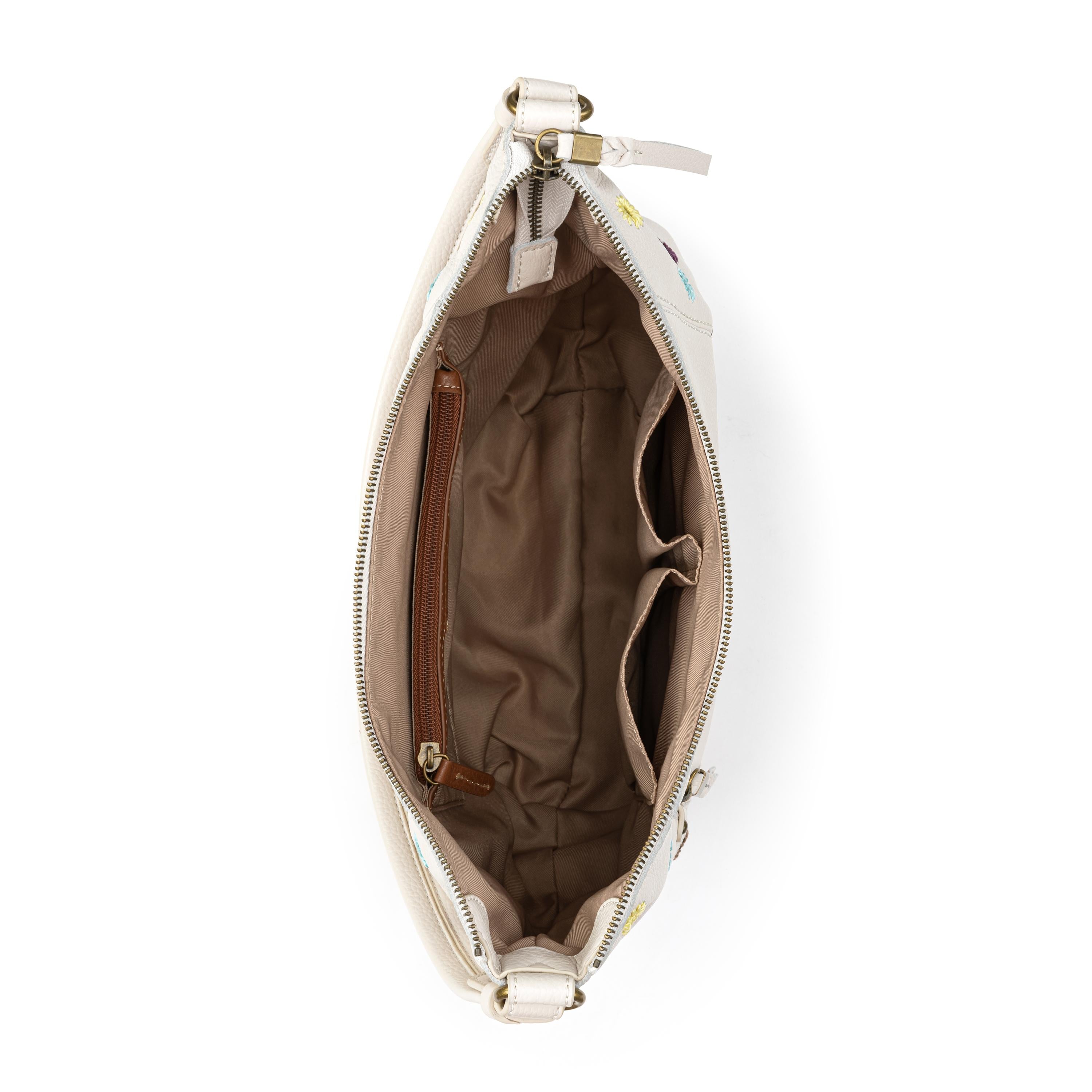The Sak Sequoia Hobo - Leather - Stone Multi Eyelet