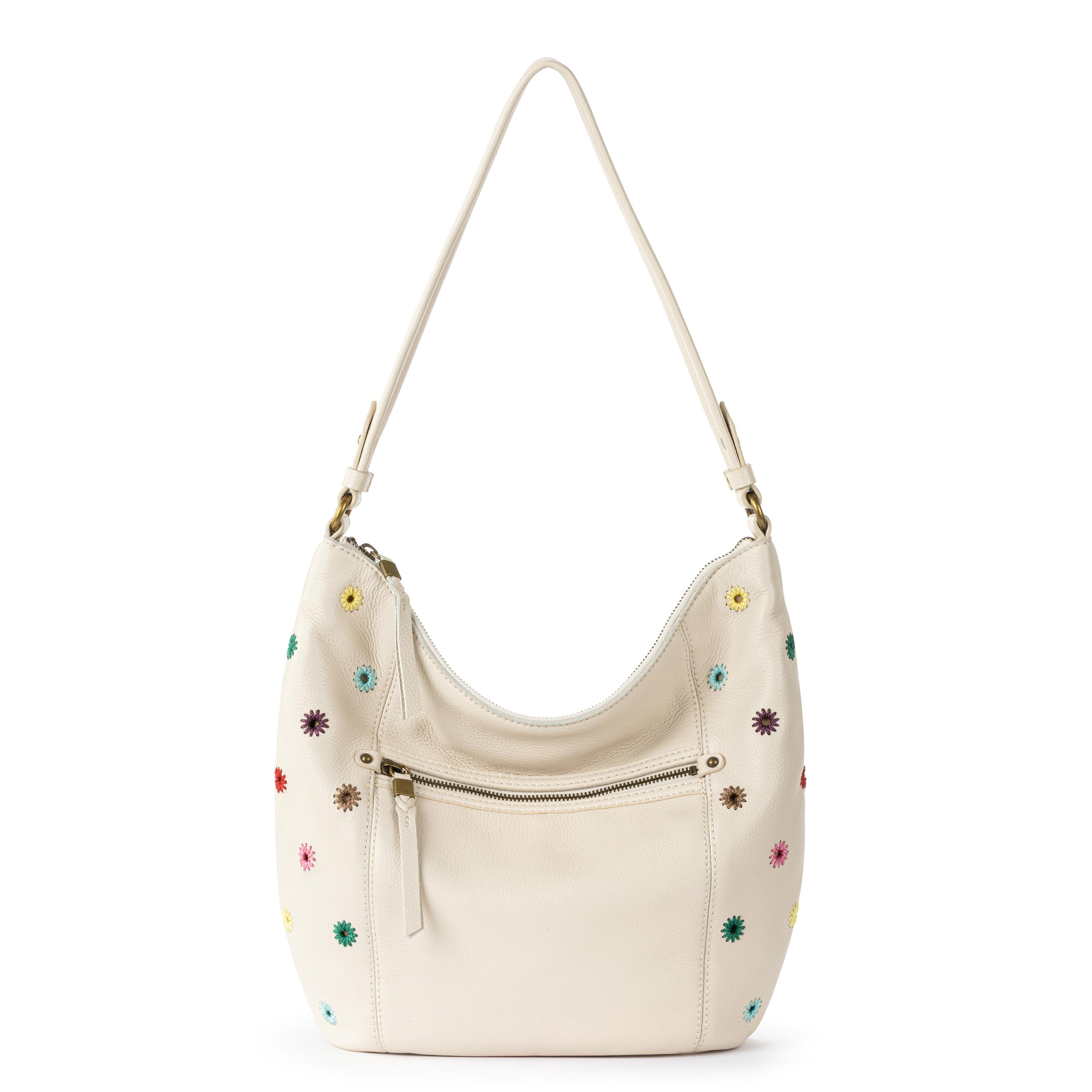 The Sak Sequoia Hobo - Leather - Stone Multi Eyelet