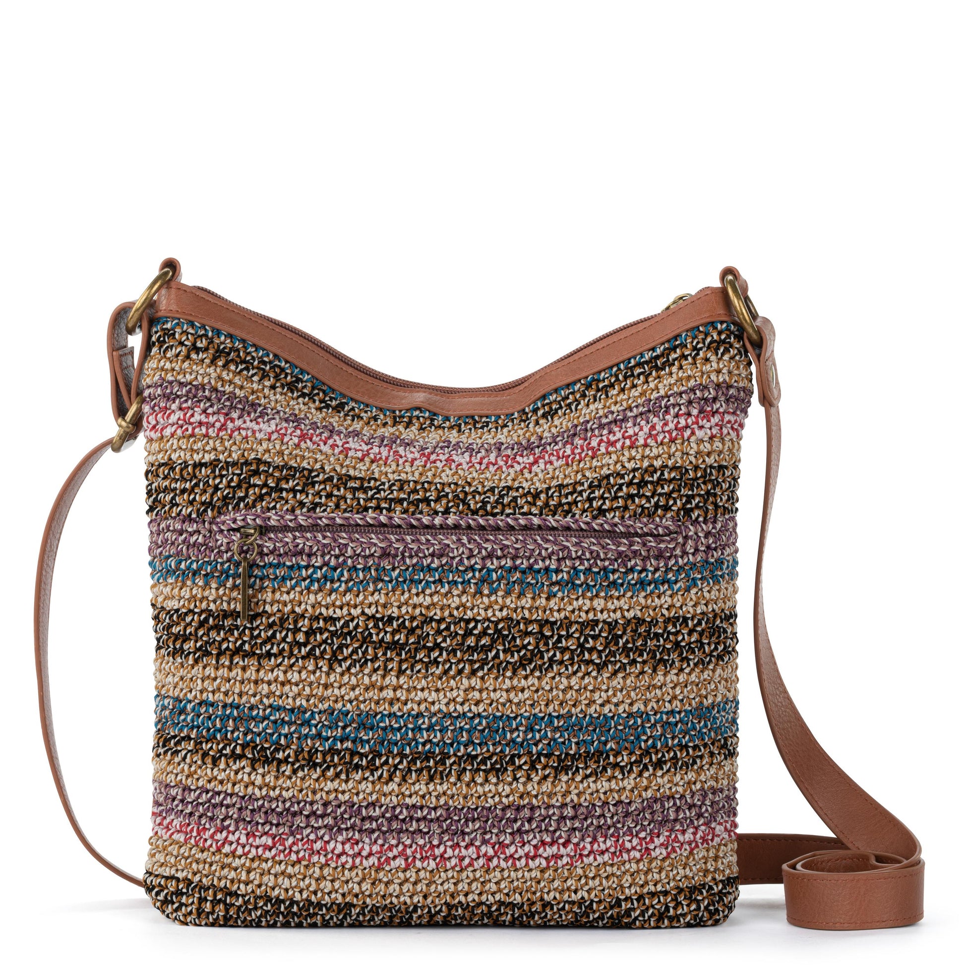 The Sak Lucia Crossbody Crochet - |Ubud Stripe|