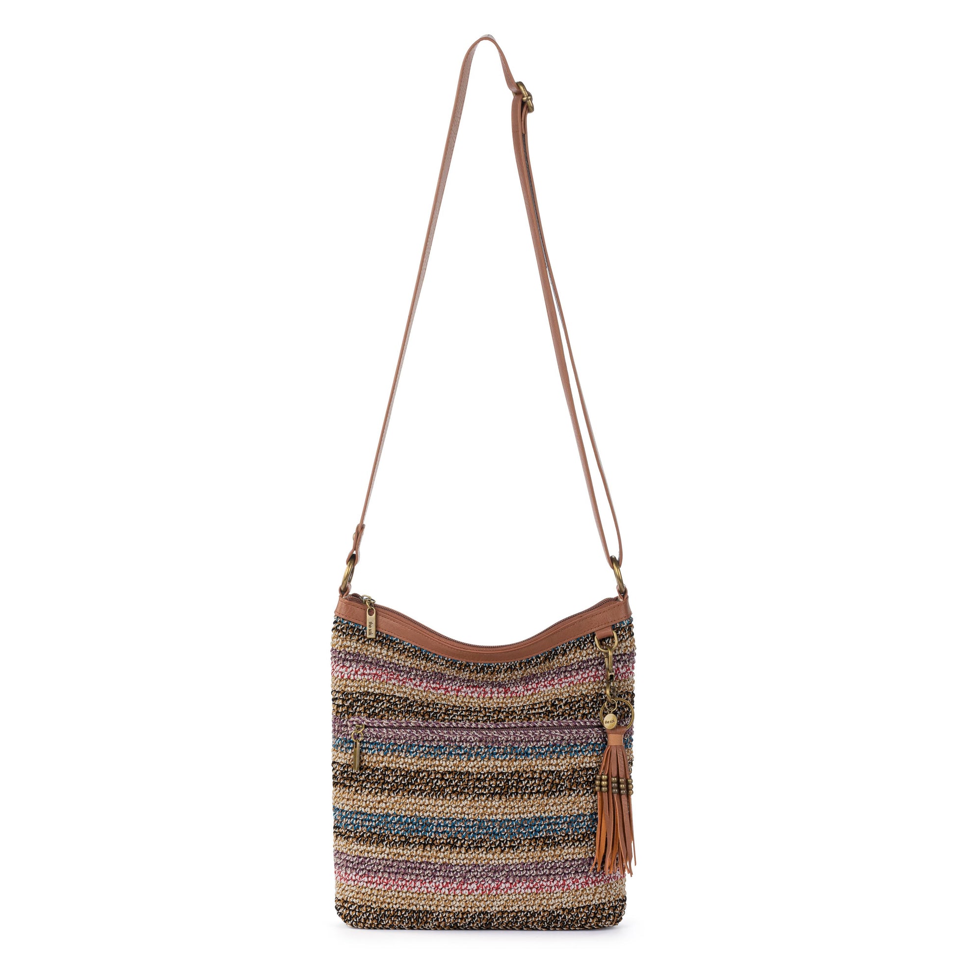 The Sak Lucia Crossbody Crochet - |Ubud Stripe|