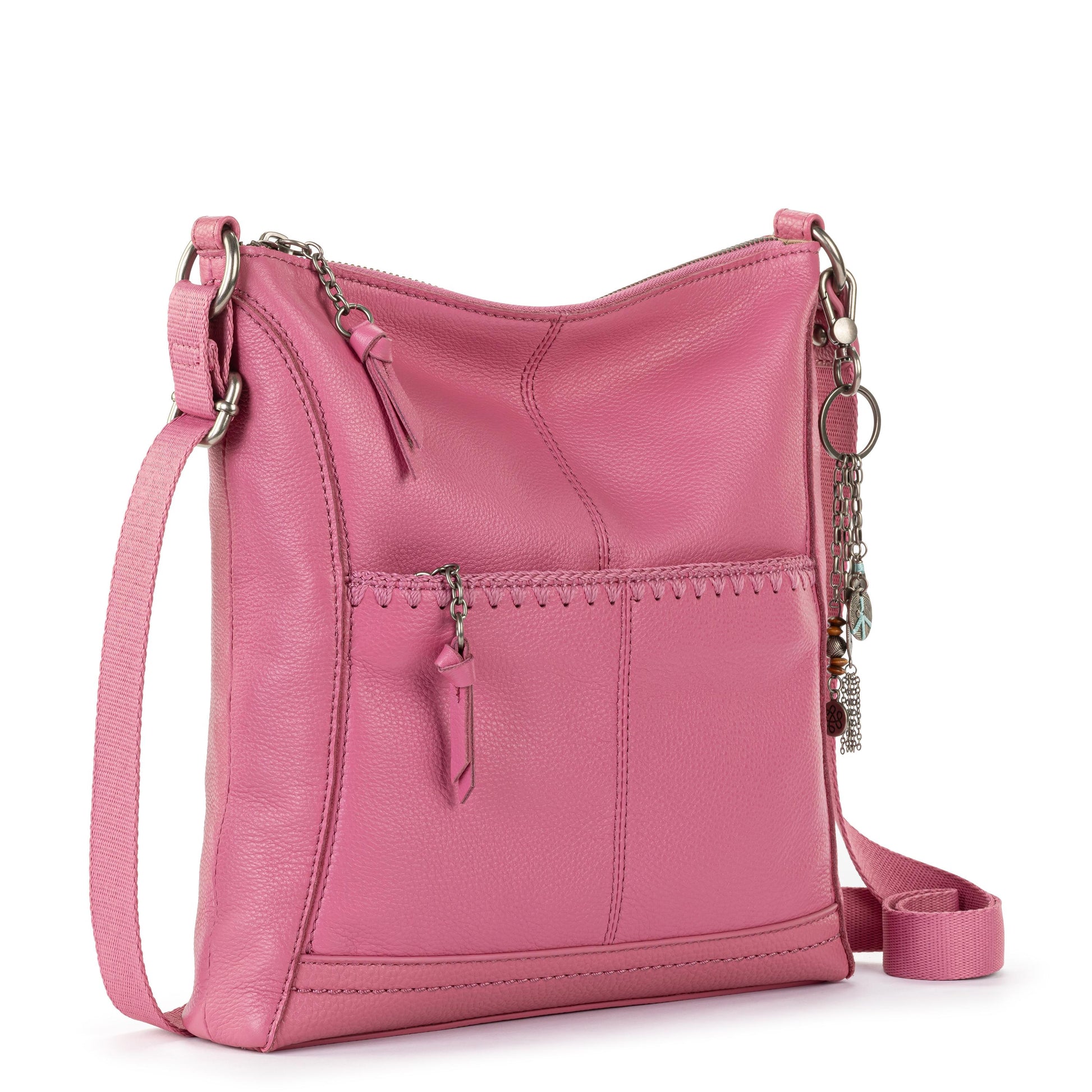 The Sak Lucia Crossbody Leather - |Mulberry Stitch|
