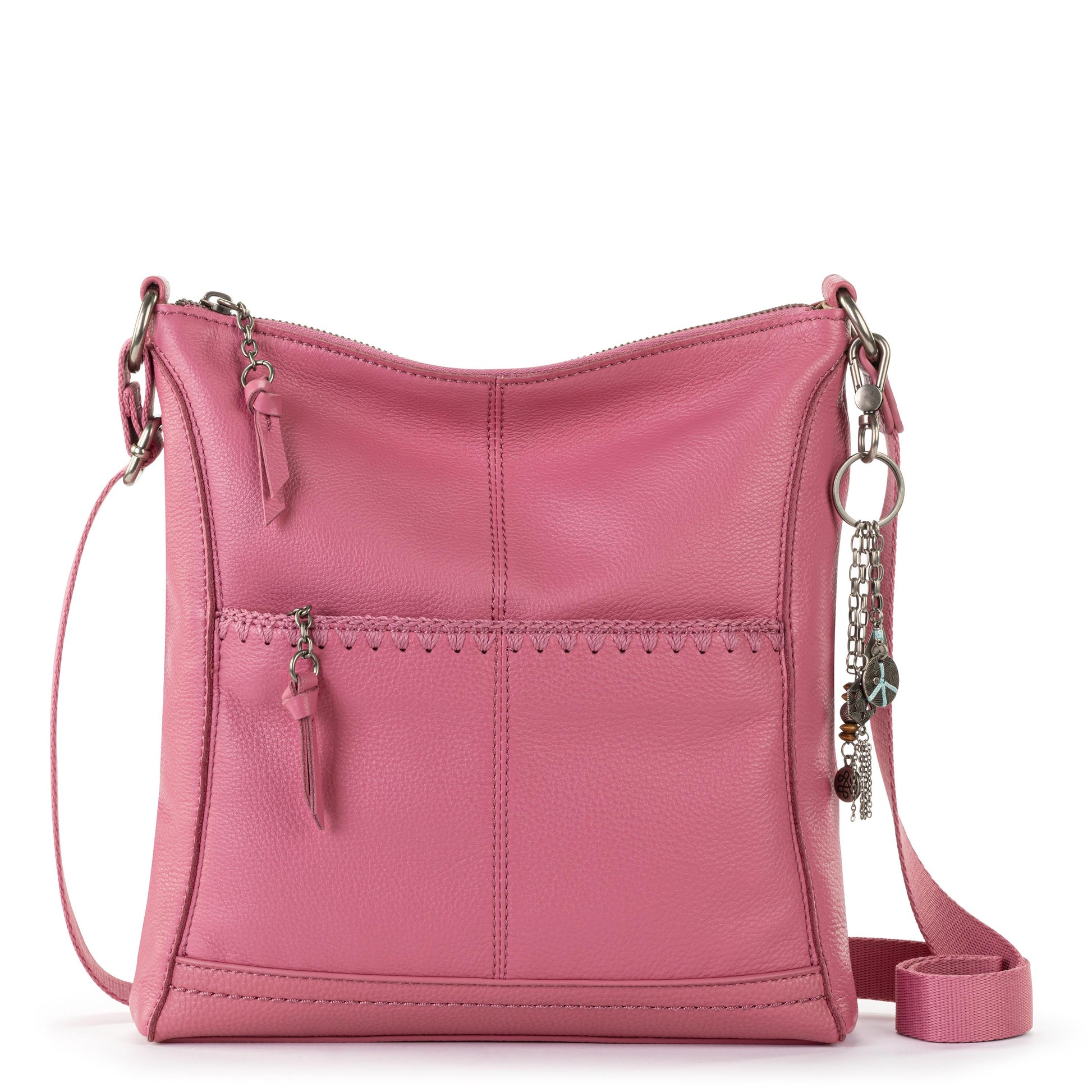 The Sak Lucia Crossbody Leather - |Mulberry Stitch|