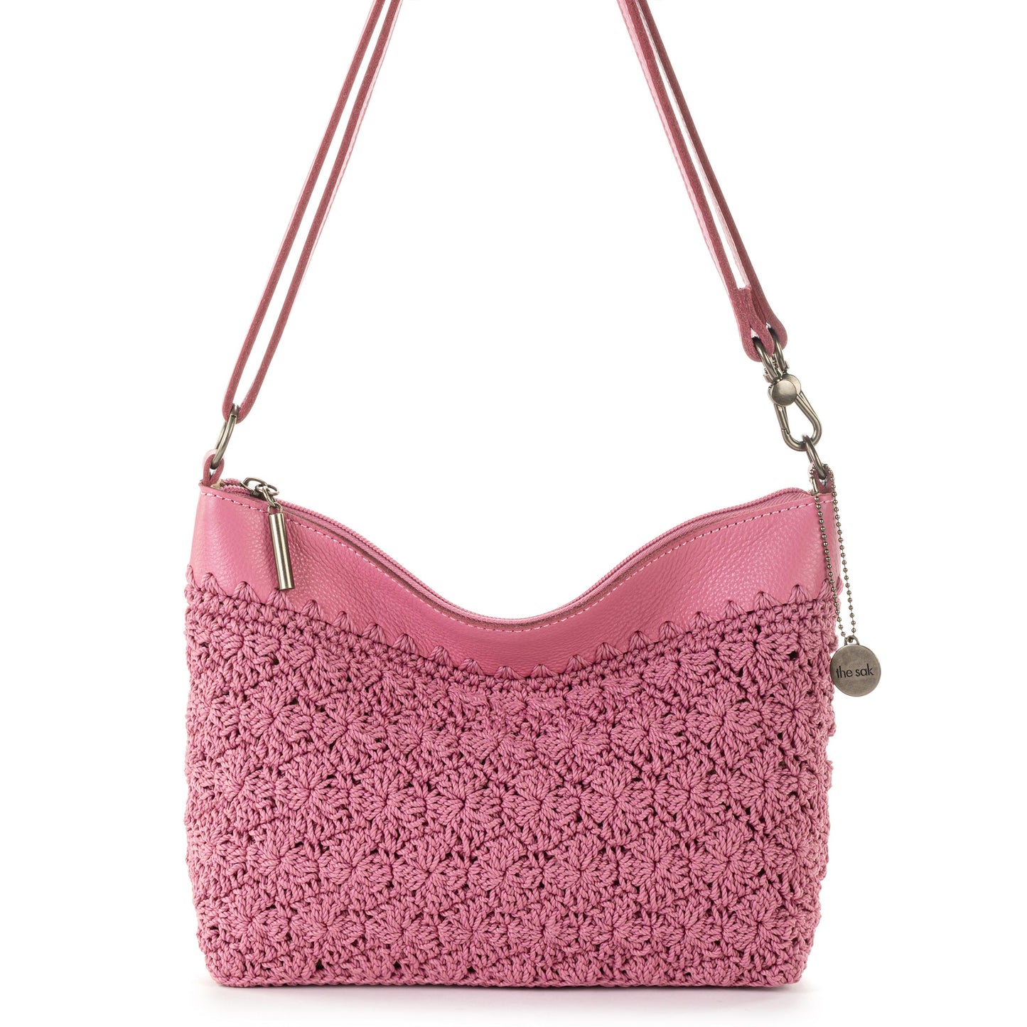 The Sak Lumi Crossbody Crochet - |Mulberry Primrose|
