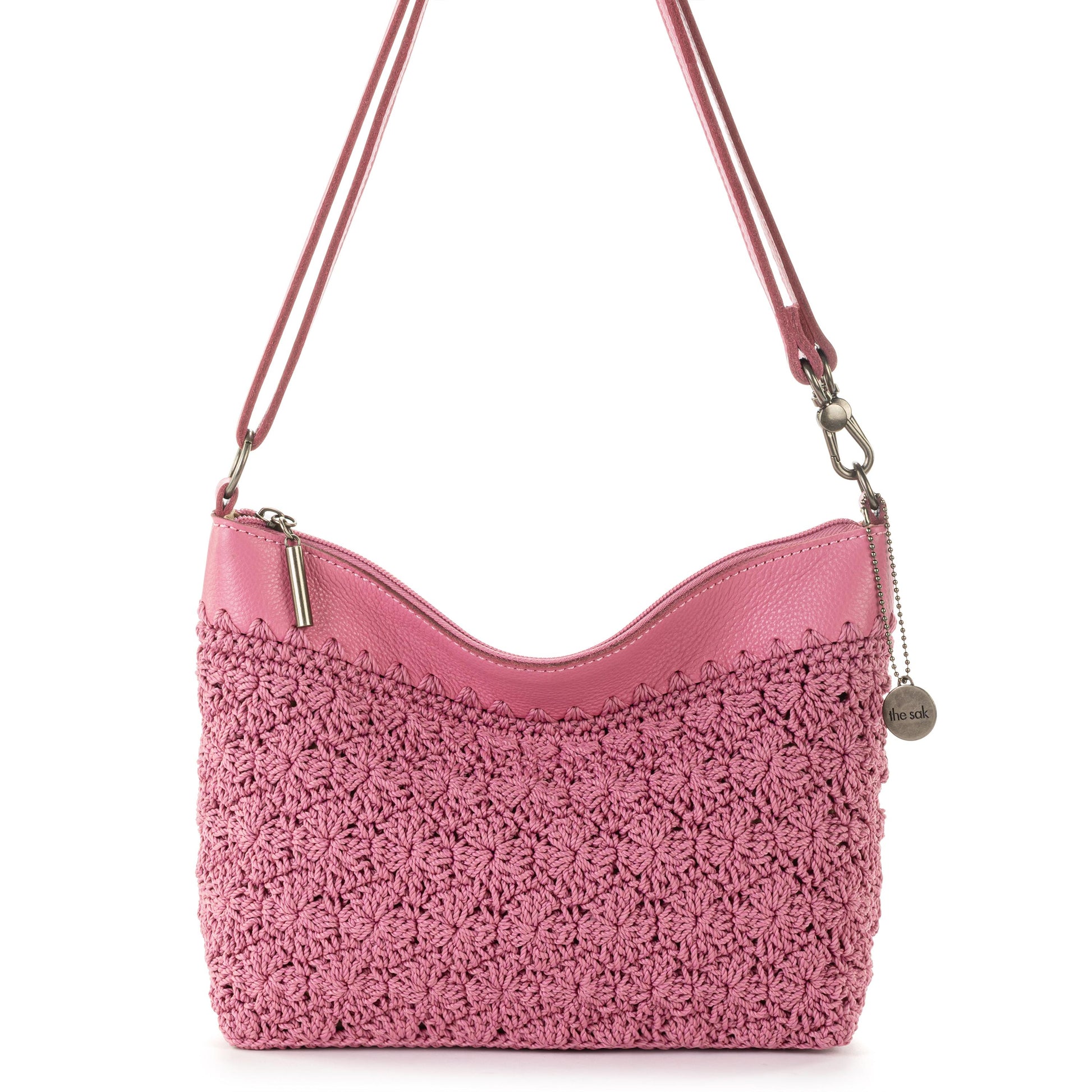 The Sak Lumi Crossbody Crochet - |Mulberry Primrose|