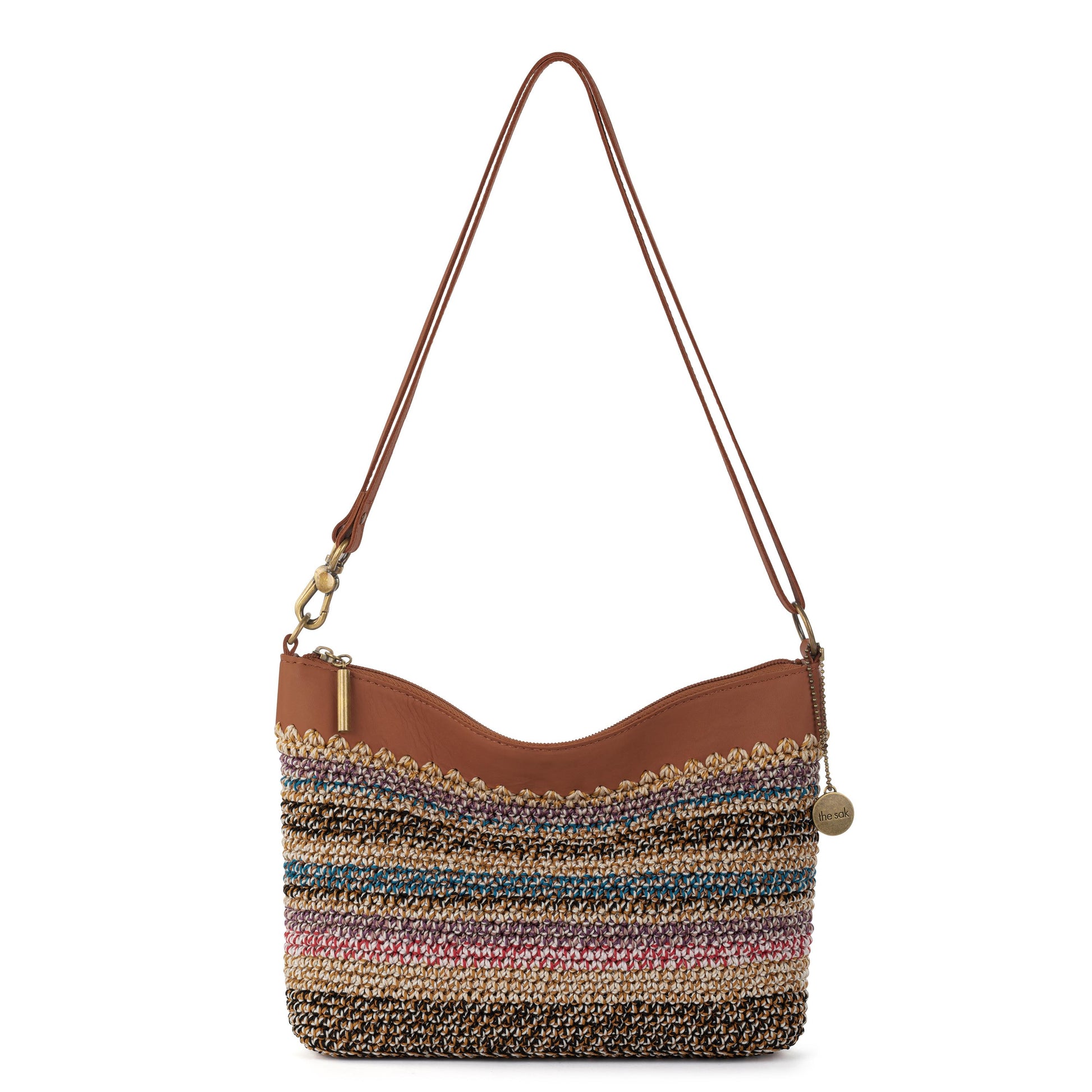 The Sak Lumi Crossbody Crochet - |Ubud Stripe|
