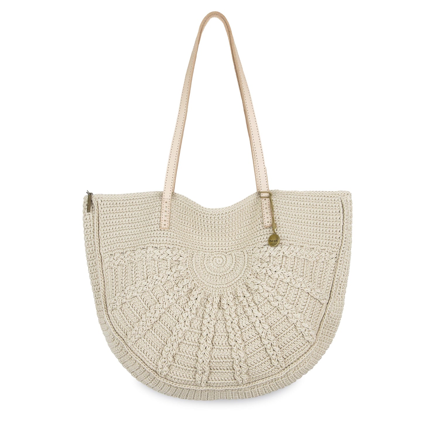 The Sak Faye Large Tote Crochet - |Ecru Sunbeam|