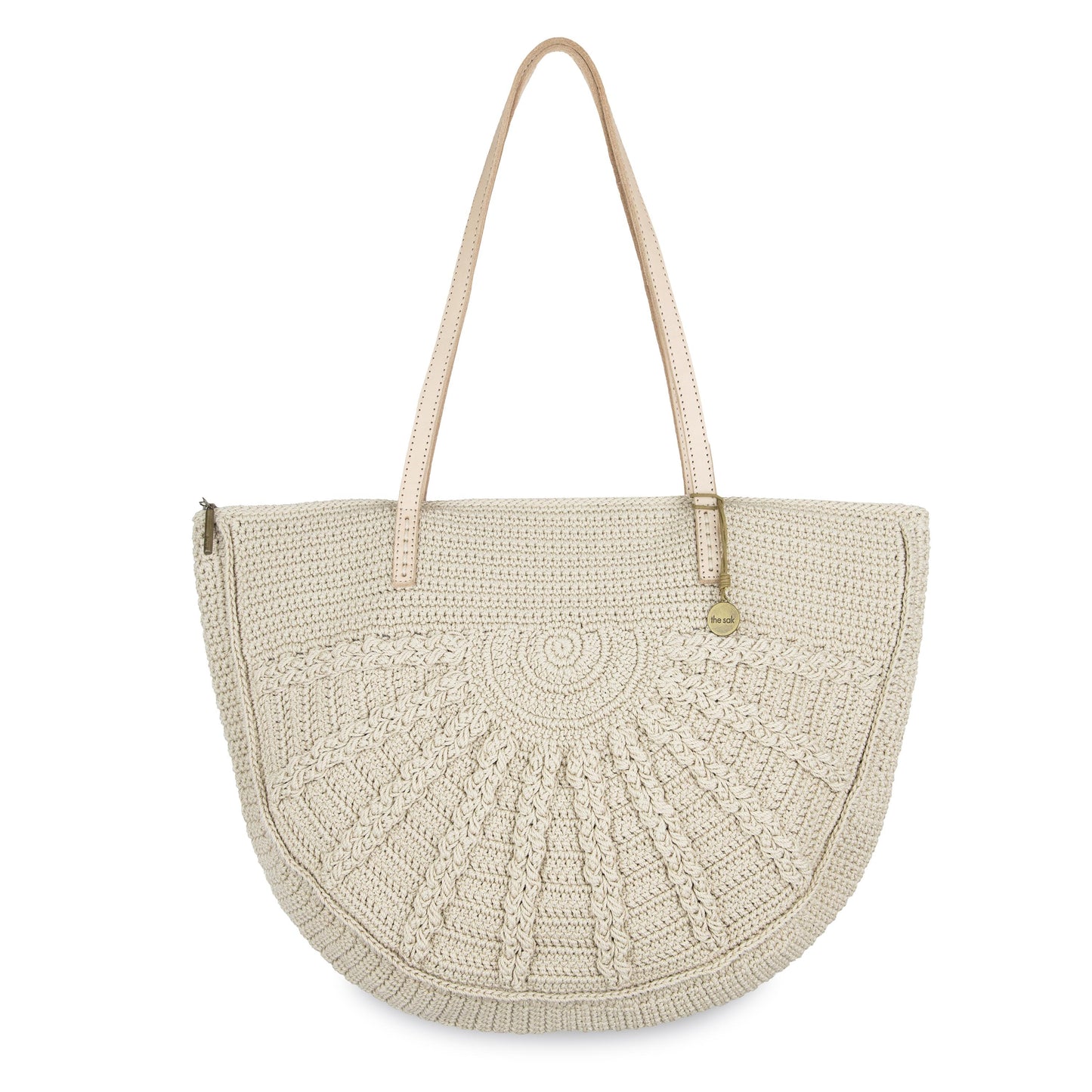 The Sak Faye Large Tote Crochet - |Ecru Sunbeam|