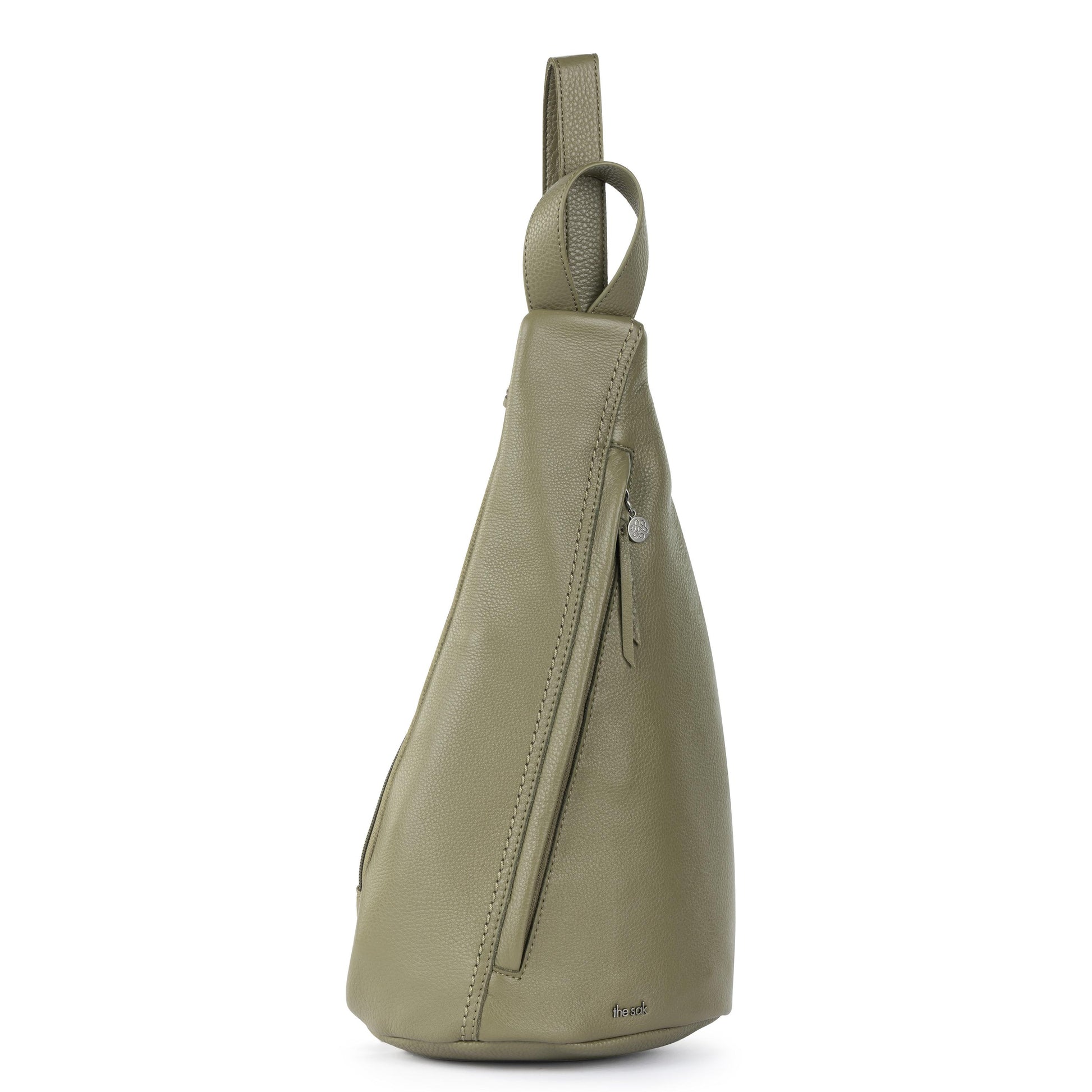 The Sak Geo Sling Backpack Leather - |Loden|