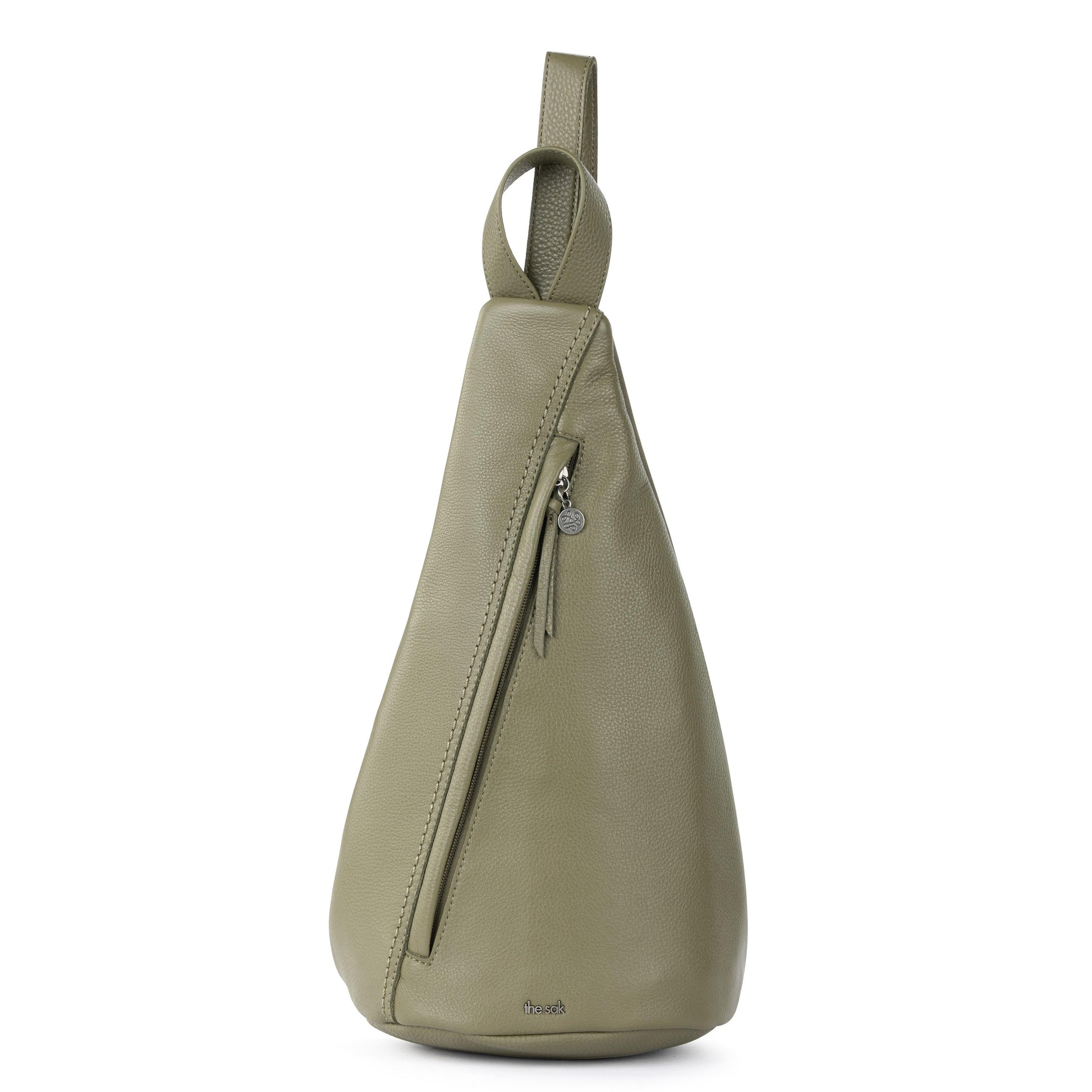 The Sak Geo Sling Backpack Leather - |Loden|