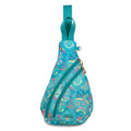 Sakroots On The Go Sling Backpack - EcoTwill - Deep Teal Seascape