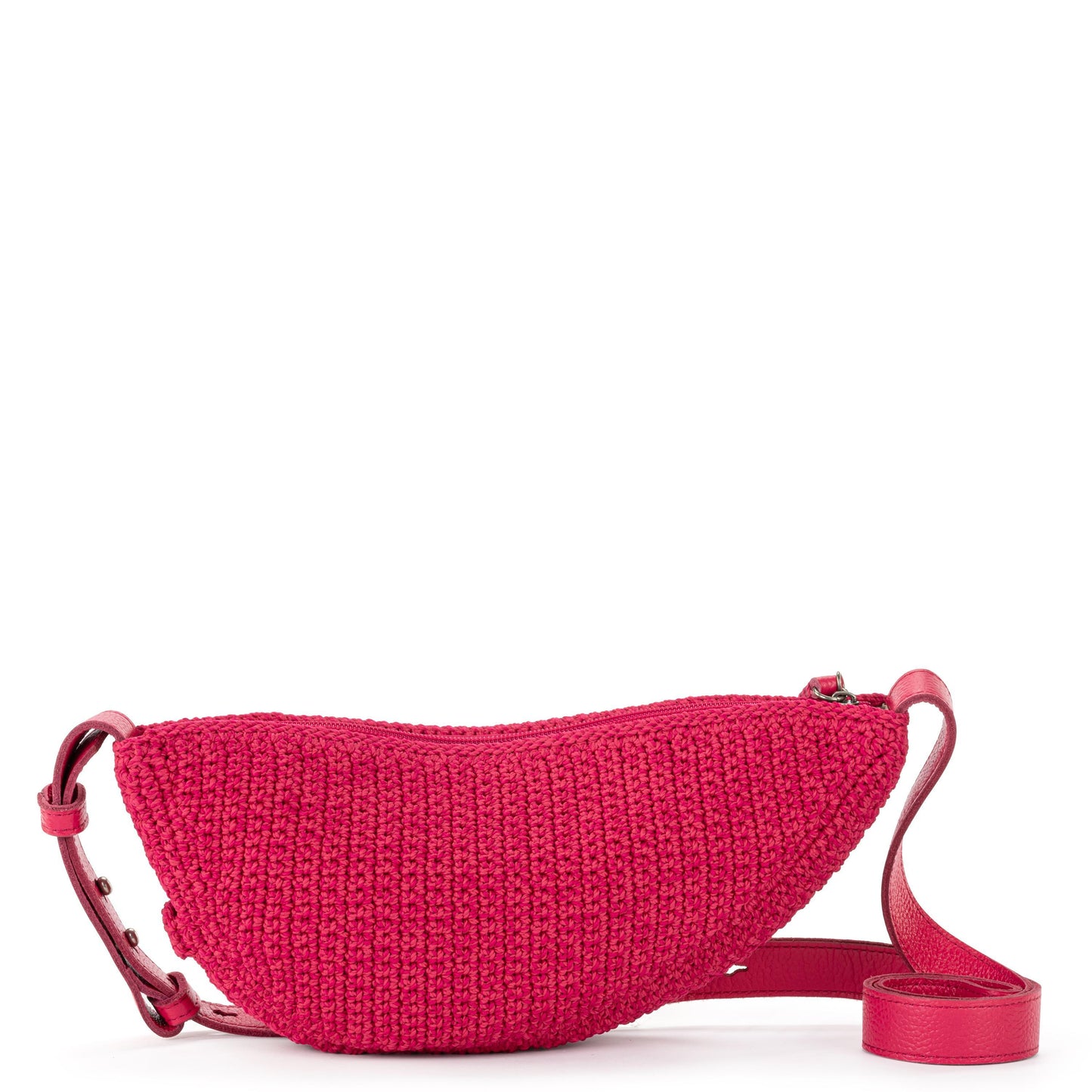 The Sak Tess Sling Bag Crochet - |Magenta|