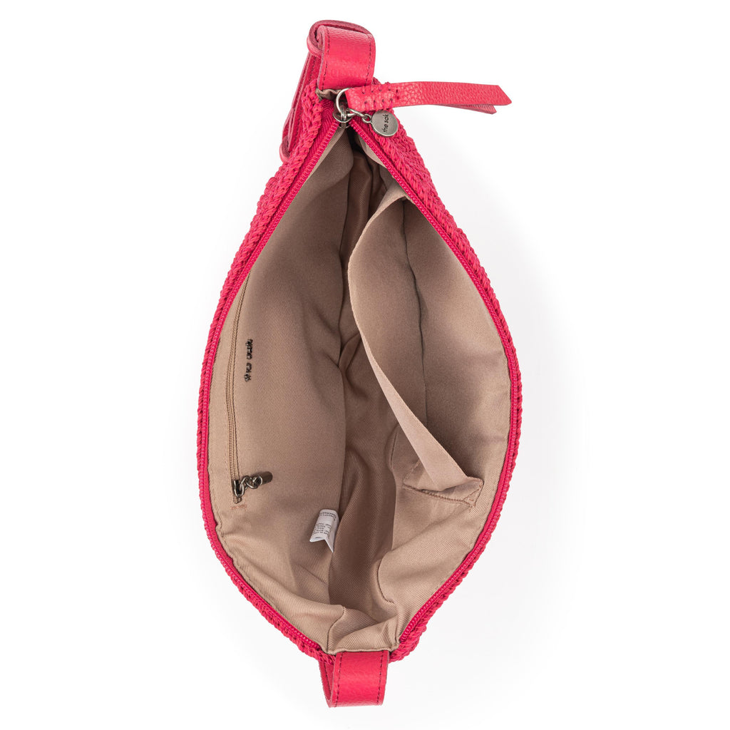 The Sak Tess Sling - Hand Crochet - Magenta