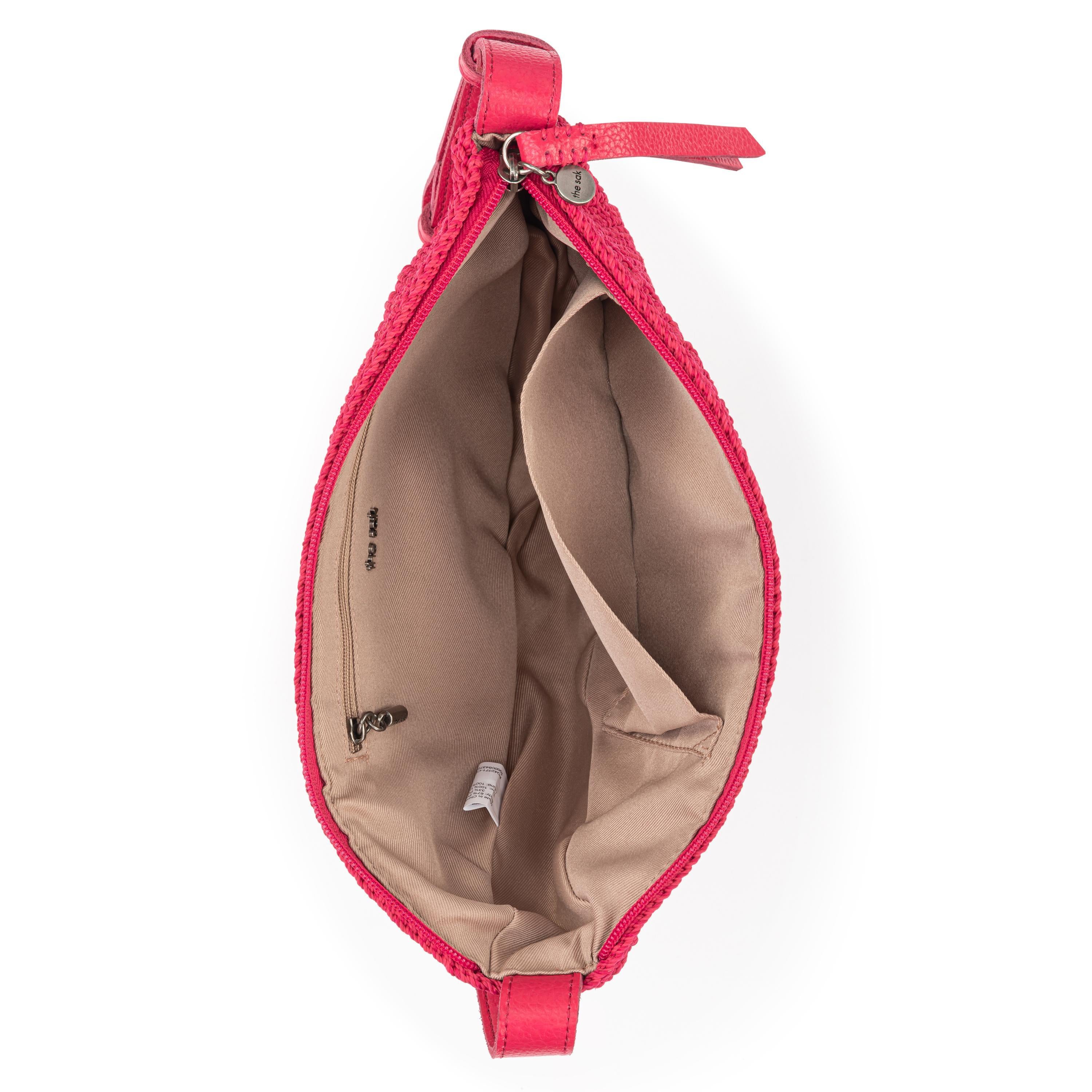 The Sak Tess Sling - Hand Crochet - Magenta