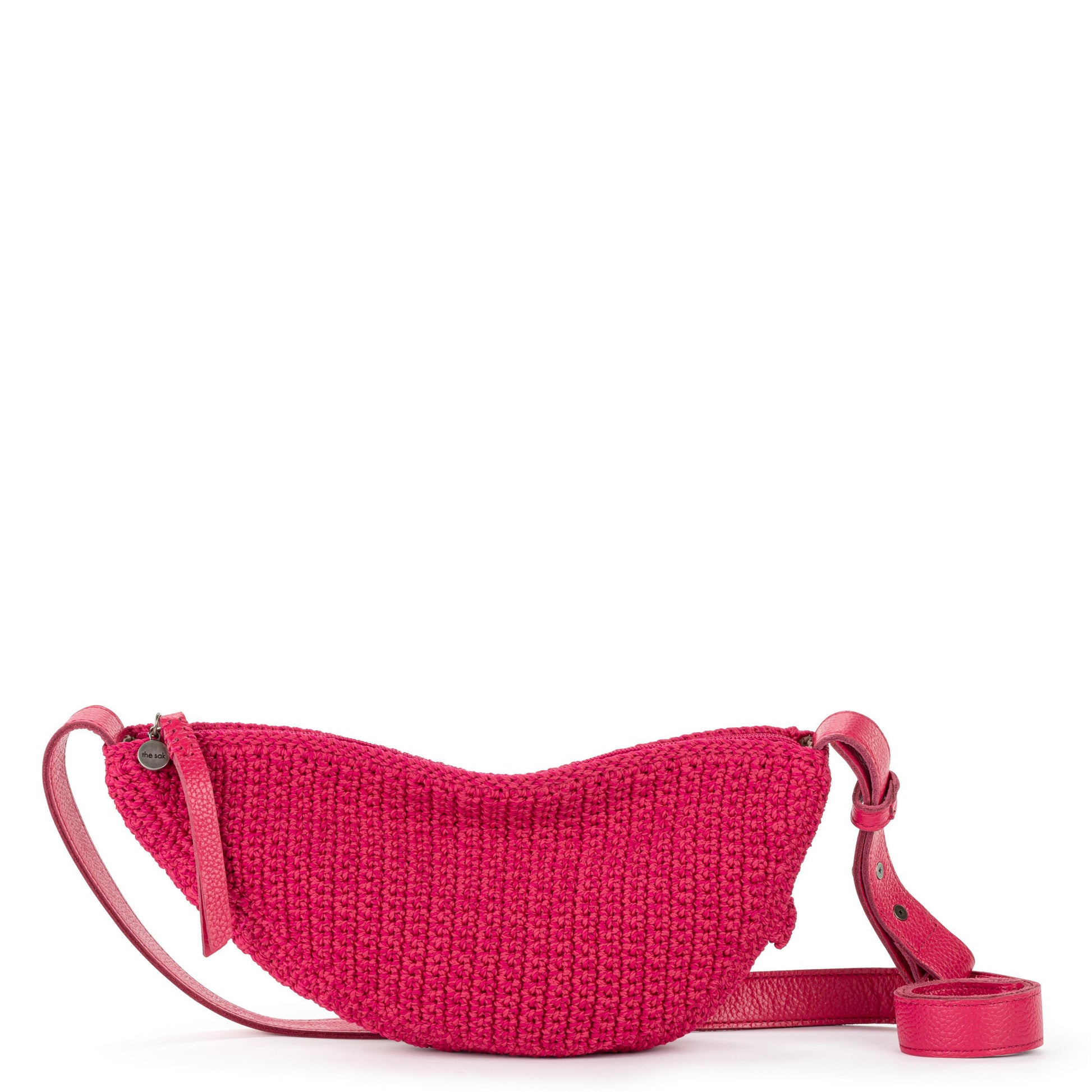 The Sak Tess Sling Bag Crochet - |Magenta|