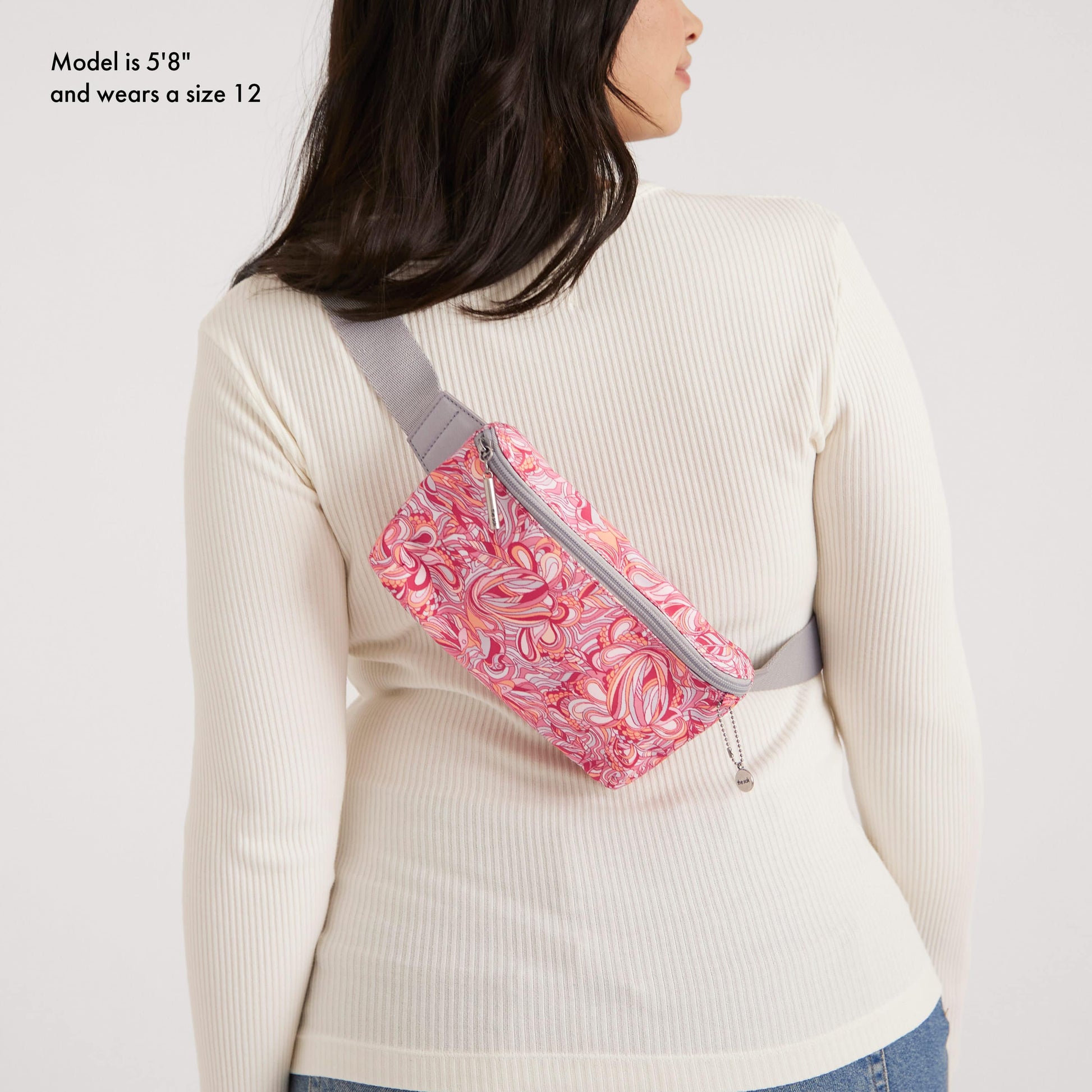 The Sak Caraway Small Belt Bag EcoTwill - |Sorbet Treehouse|