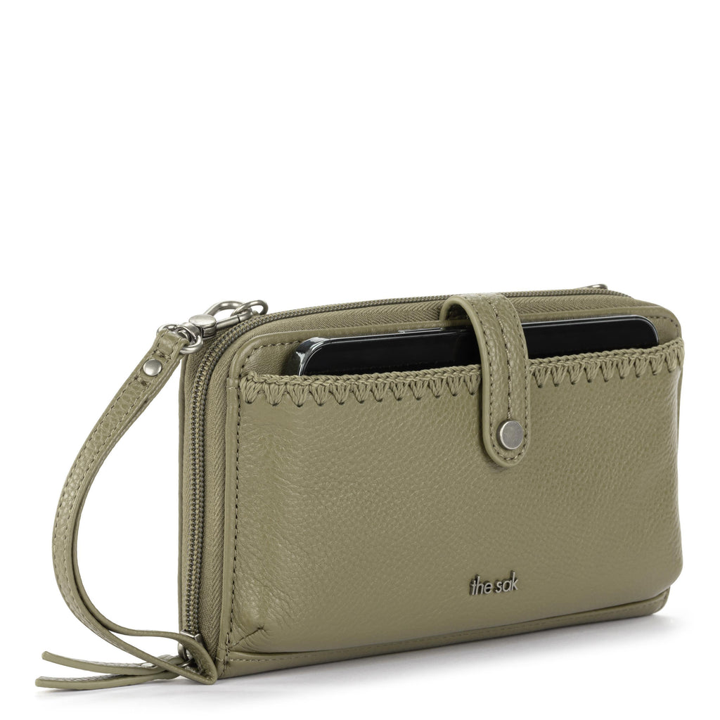 The Sak Iris Smartphone Wallet - Leather - Loden