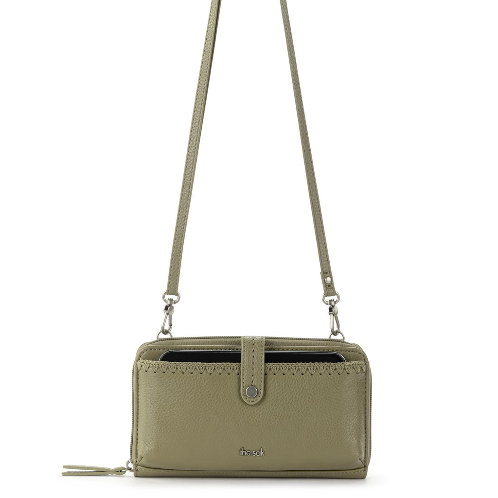 The Sak Iris Smartphone Wallet - Leather - Loden