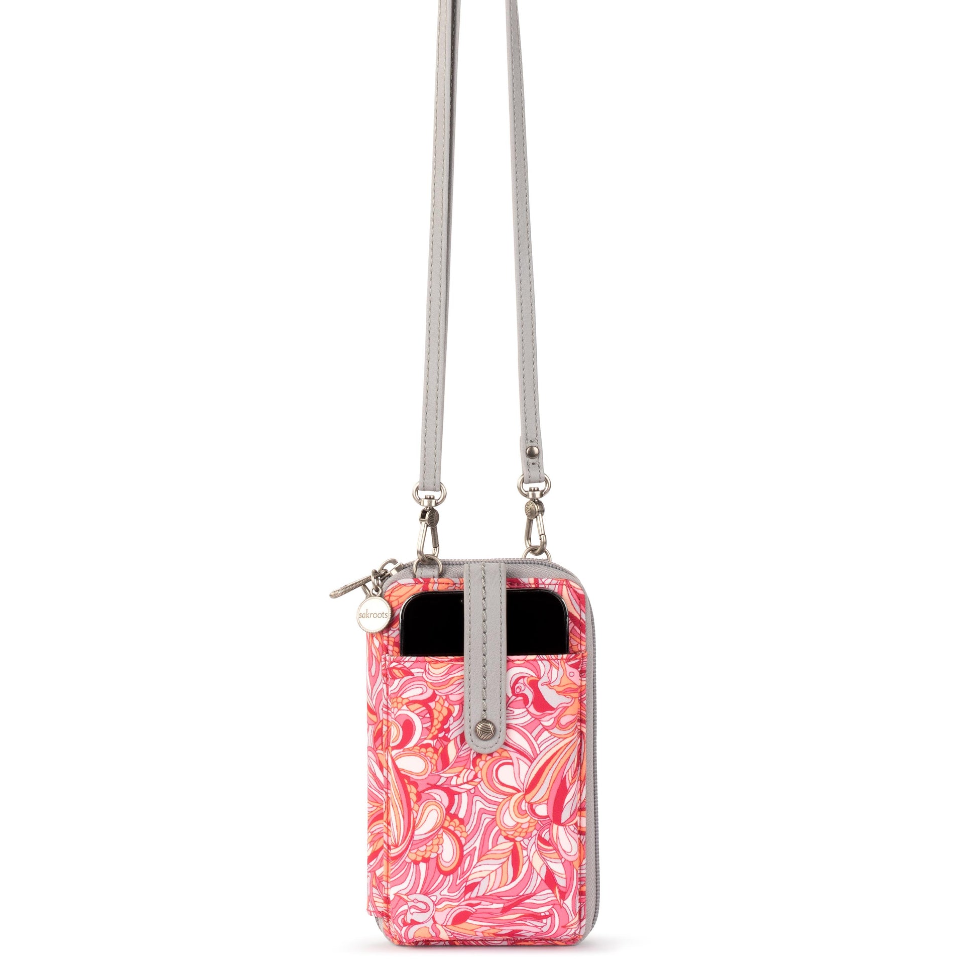 Sakroots Salinas Smartphone Crossbody EcoTwill - |Sorbet Treehouse|
