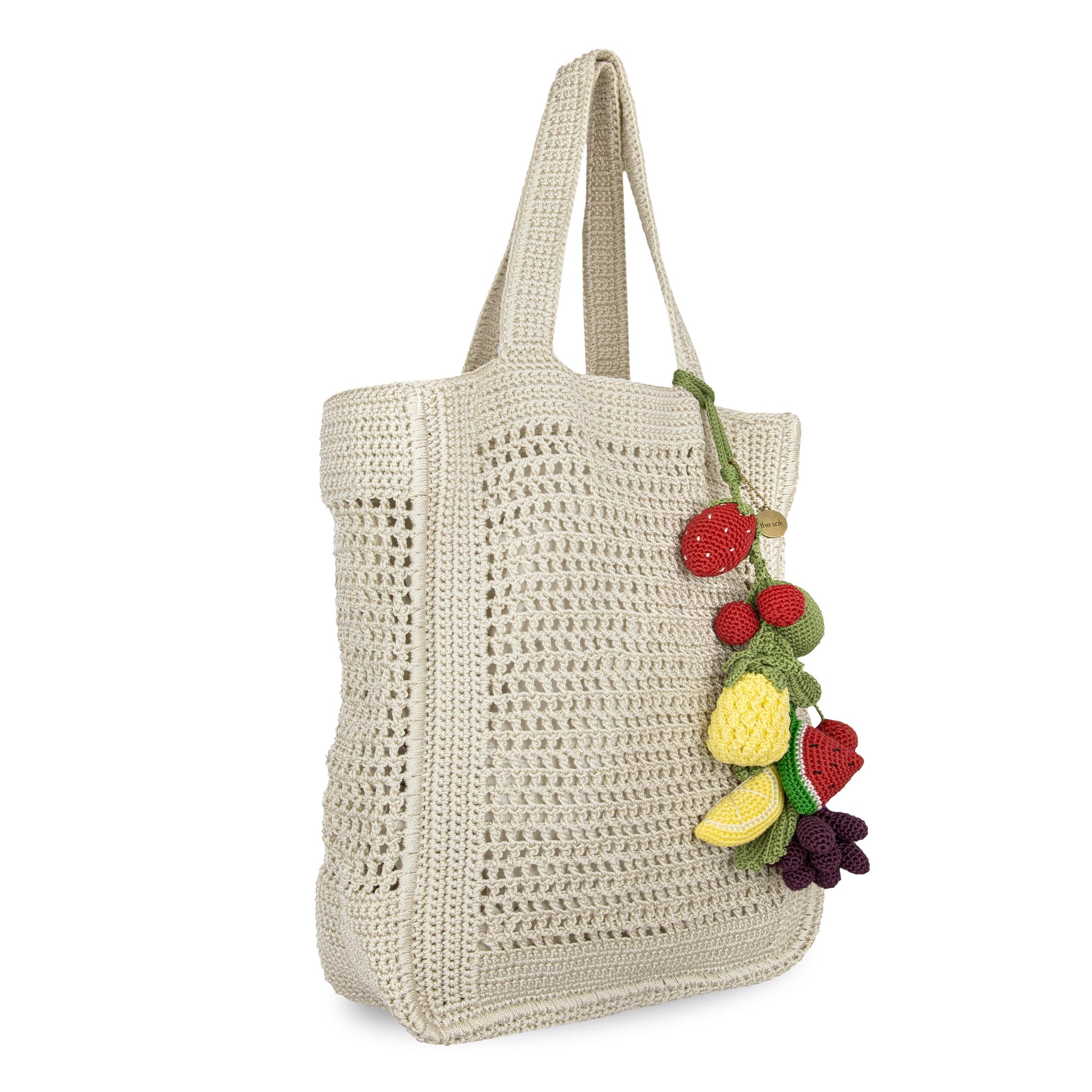 The Sak Lanie Market Tote Crochet - |Natural Fruit|