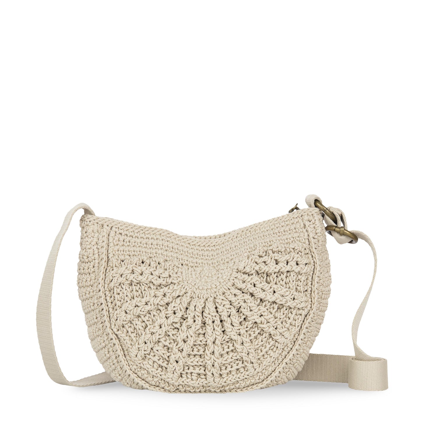 The Sak Ryder Small Crossbody Crochet - |Ecru Sunbeam|