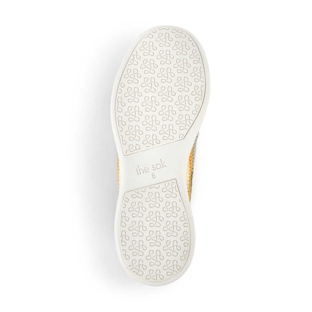 The Sak Asha Sneaker - Hand Crochet - Heather Multi Stripe