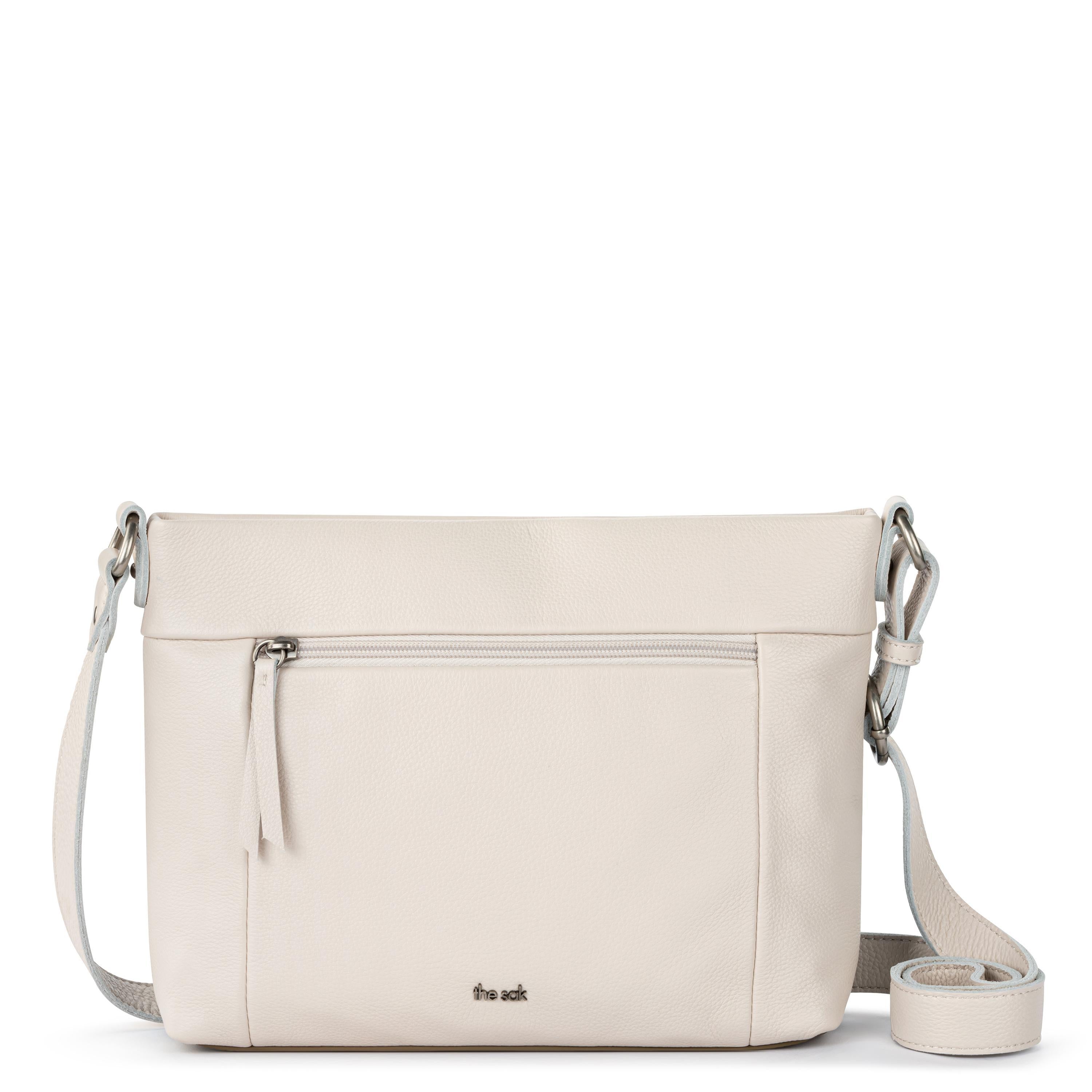 The Sak Melrose Crossbody - Leather - Loden Multi Patch