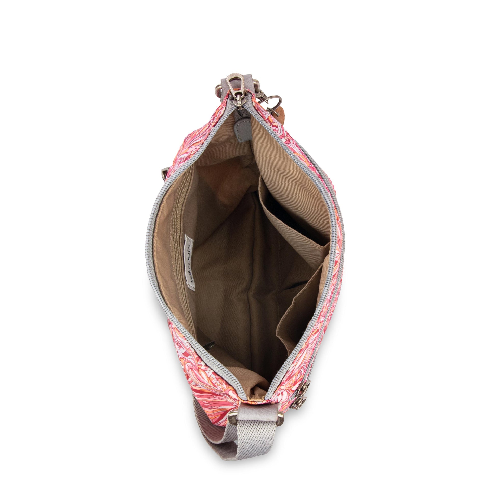 Sakroots Basic Crossbody EcoTwill - |Sorbet Treehouse|