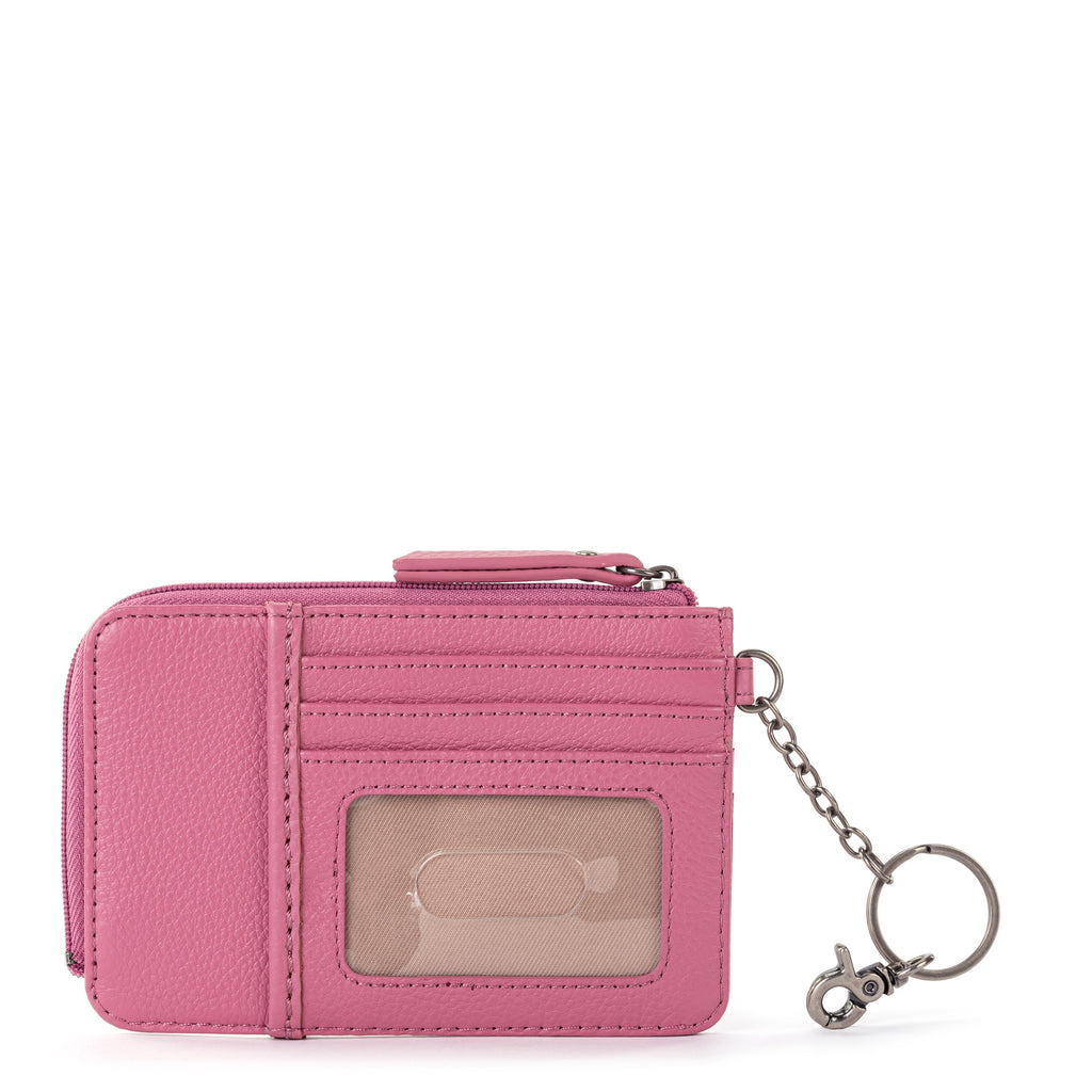The Sak Iris Card Wallet - Leather - Mulberry