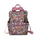 Sakroots Loyola Backpack - EcoTwill - Mulberry Butterfly Bloom