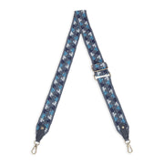 Crochet Crossbody Strap - Hand Crochet - Maritime Triangles